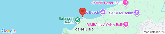 Смотровая на пляже Balangan