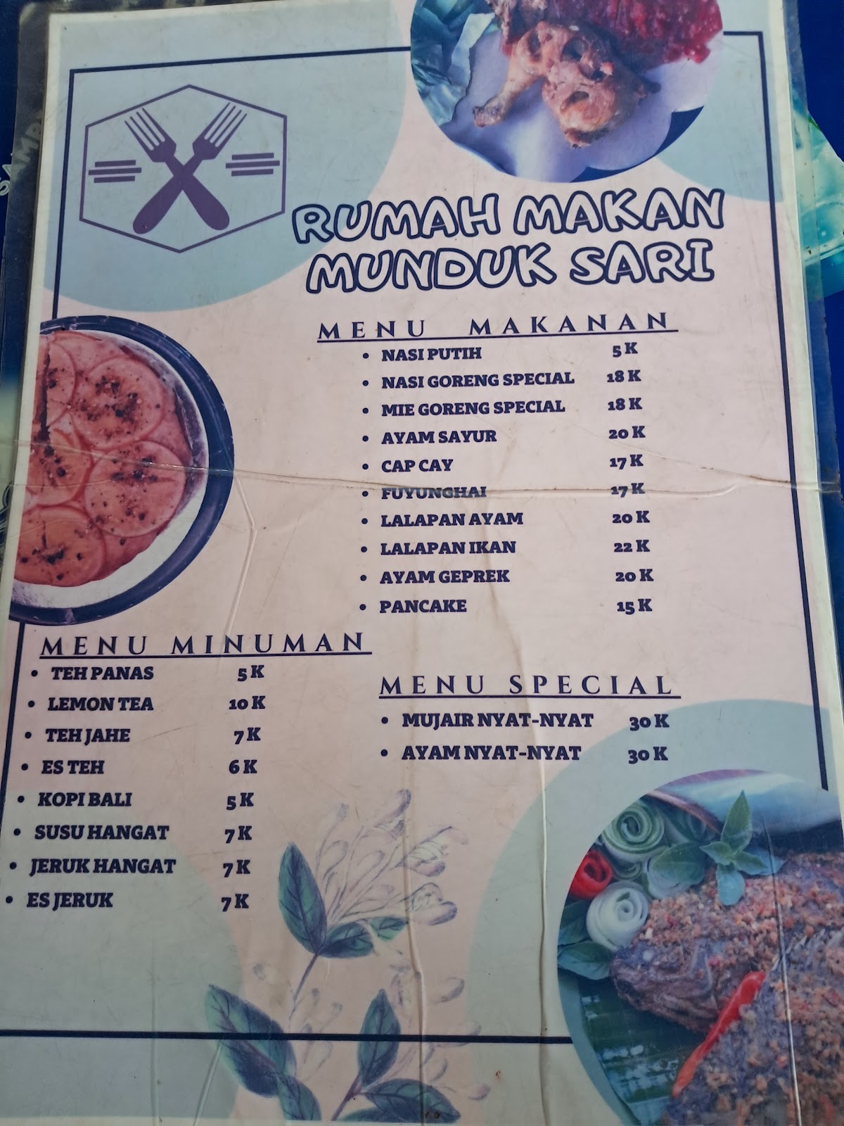 Rumah Makan MUNDUK SARI