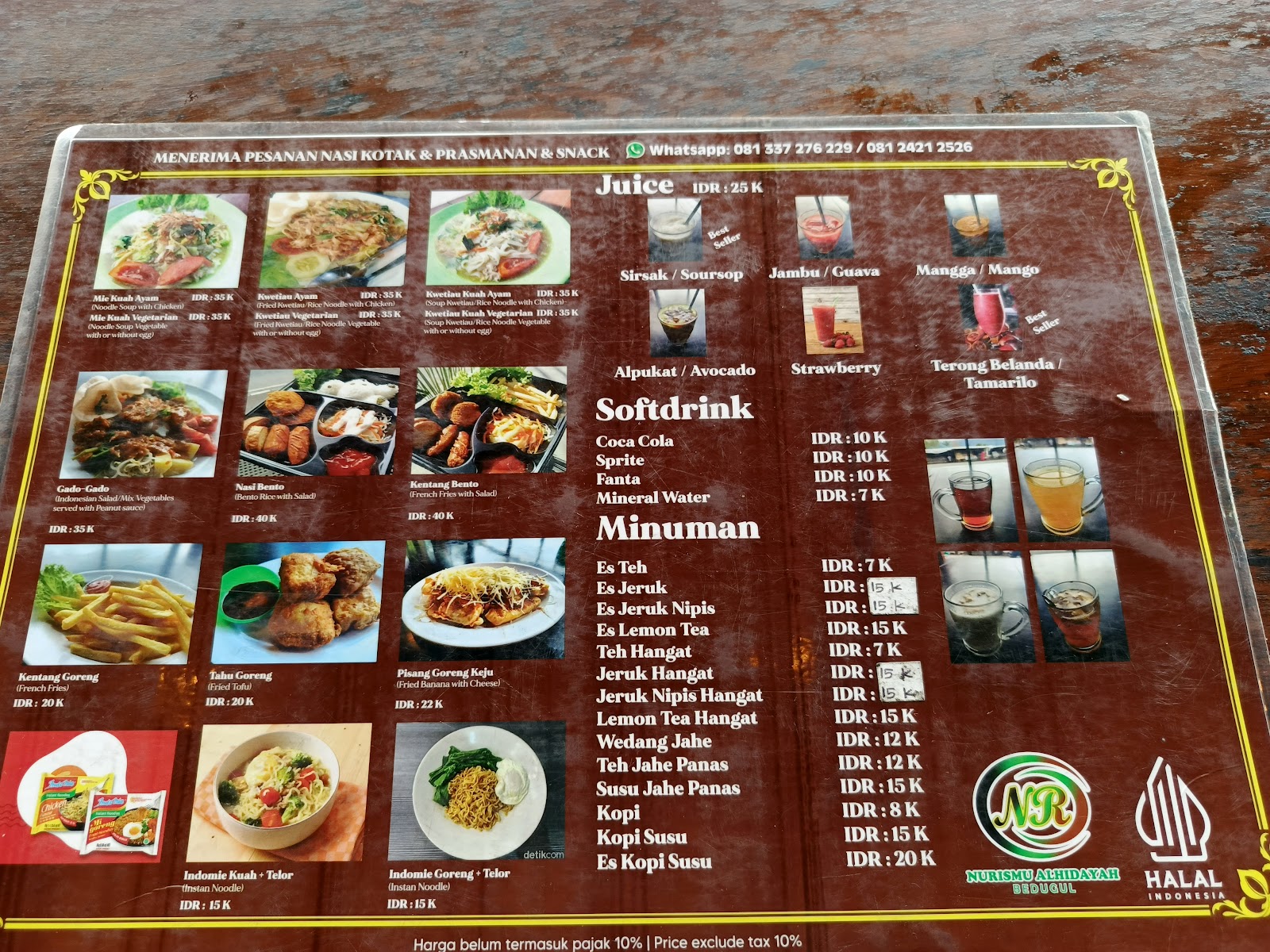 WARUNG NURISMU AL HIDAYAH