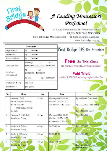 First Bridge Montessori School Benoa