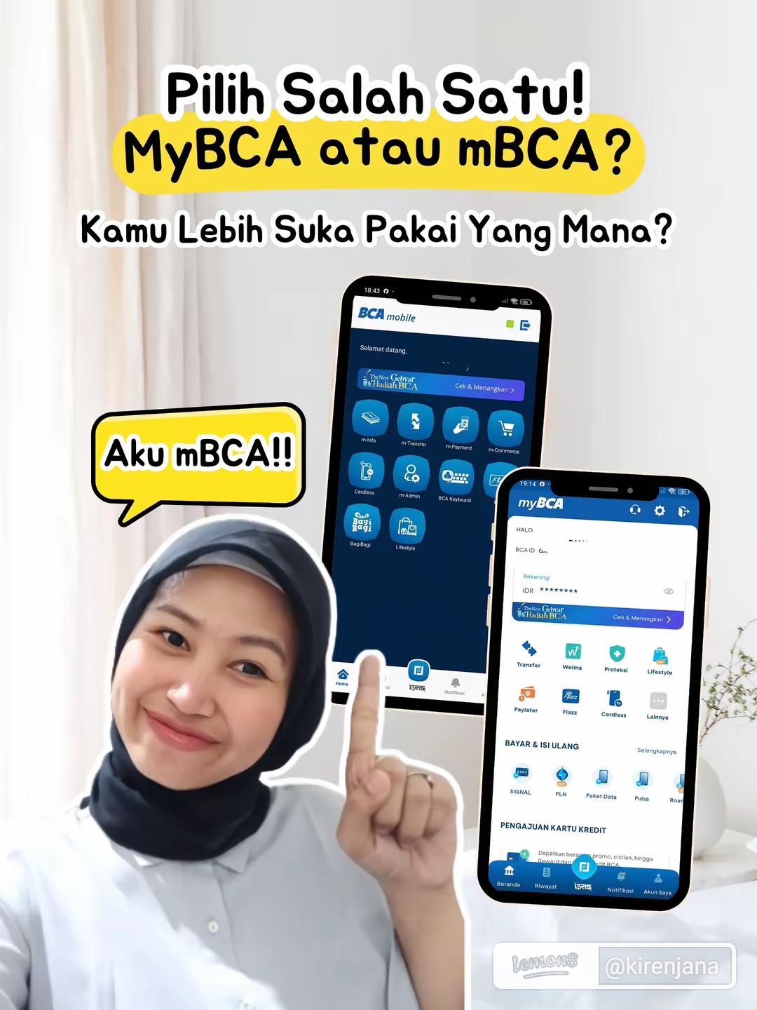Bank Bca (Pemogan) wa 08388331847