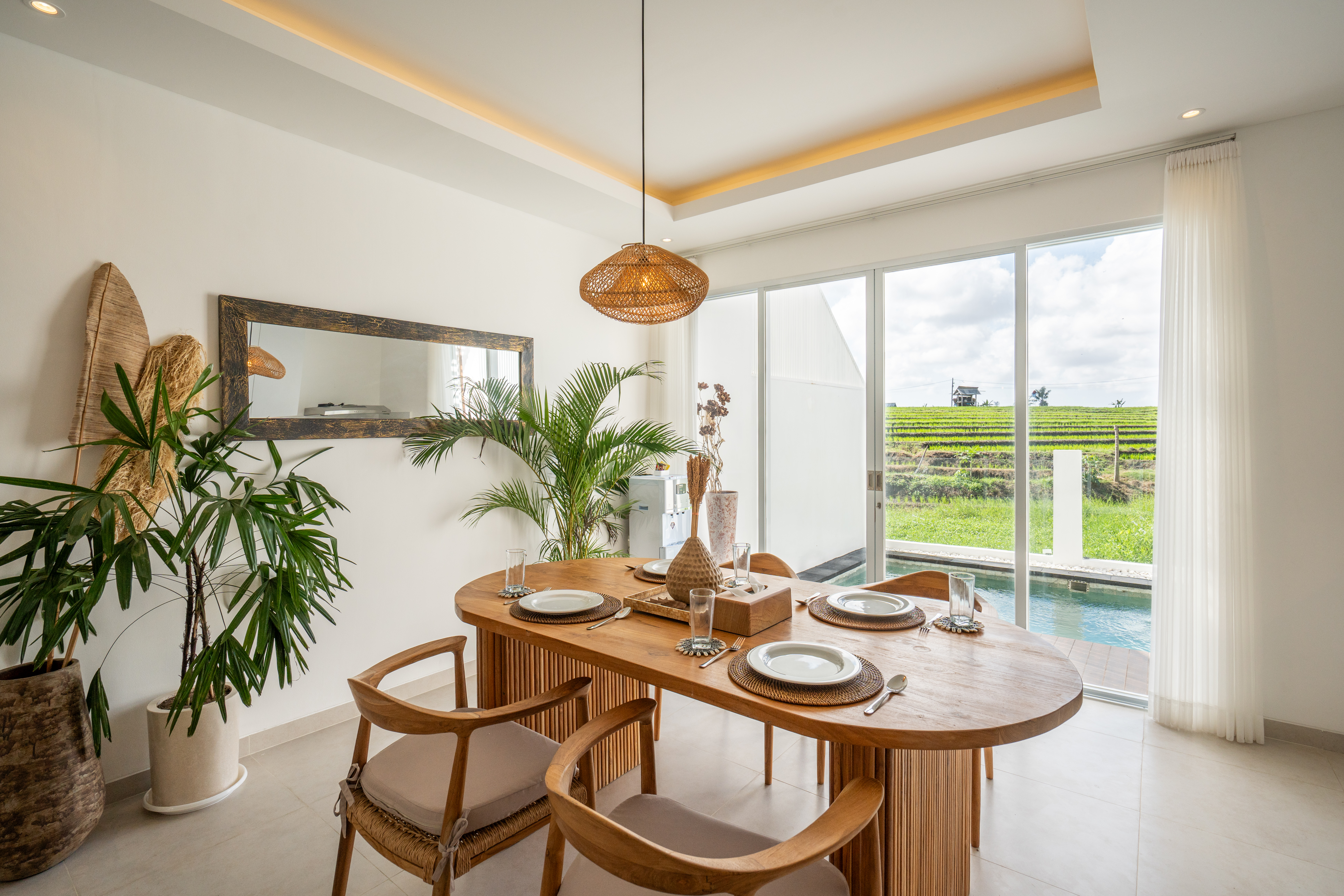 Вилла sunrise bliss Тибубененг 80м² 2 спальни