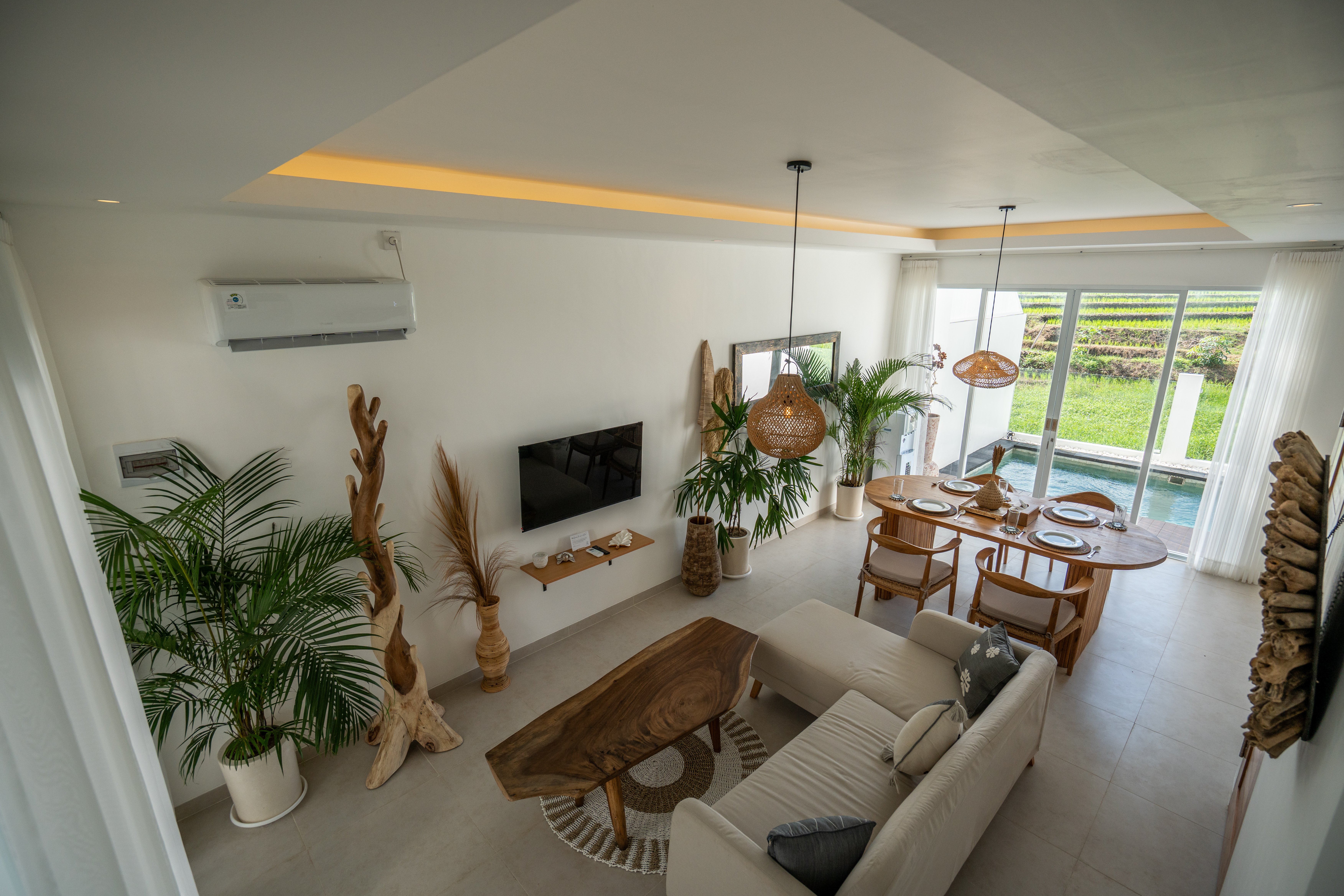 Вилла sunrise bliss Тибубененг 80м² 2 спальни