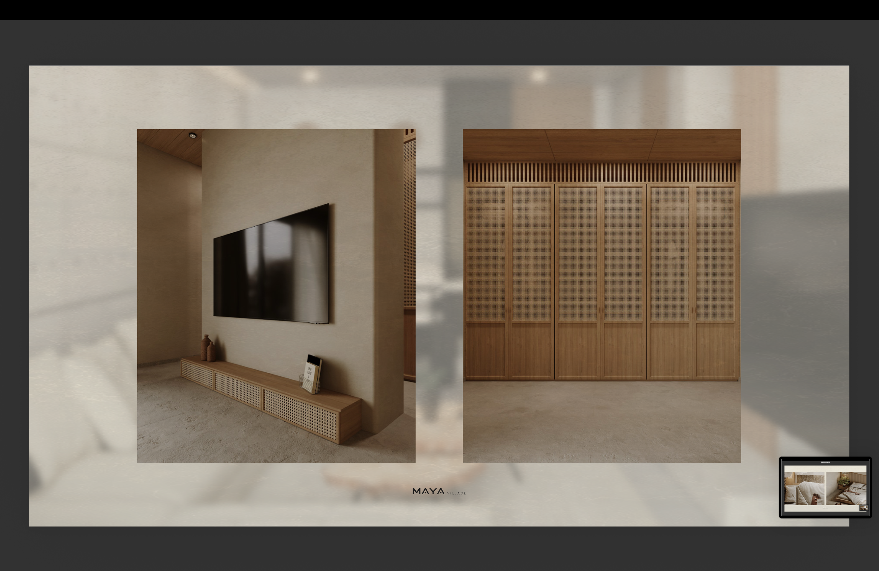 Апартаменты maya Чангу 73м² 1 спальня