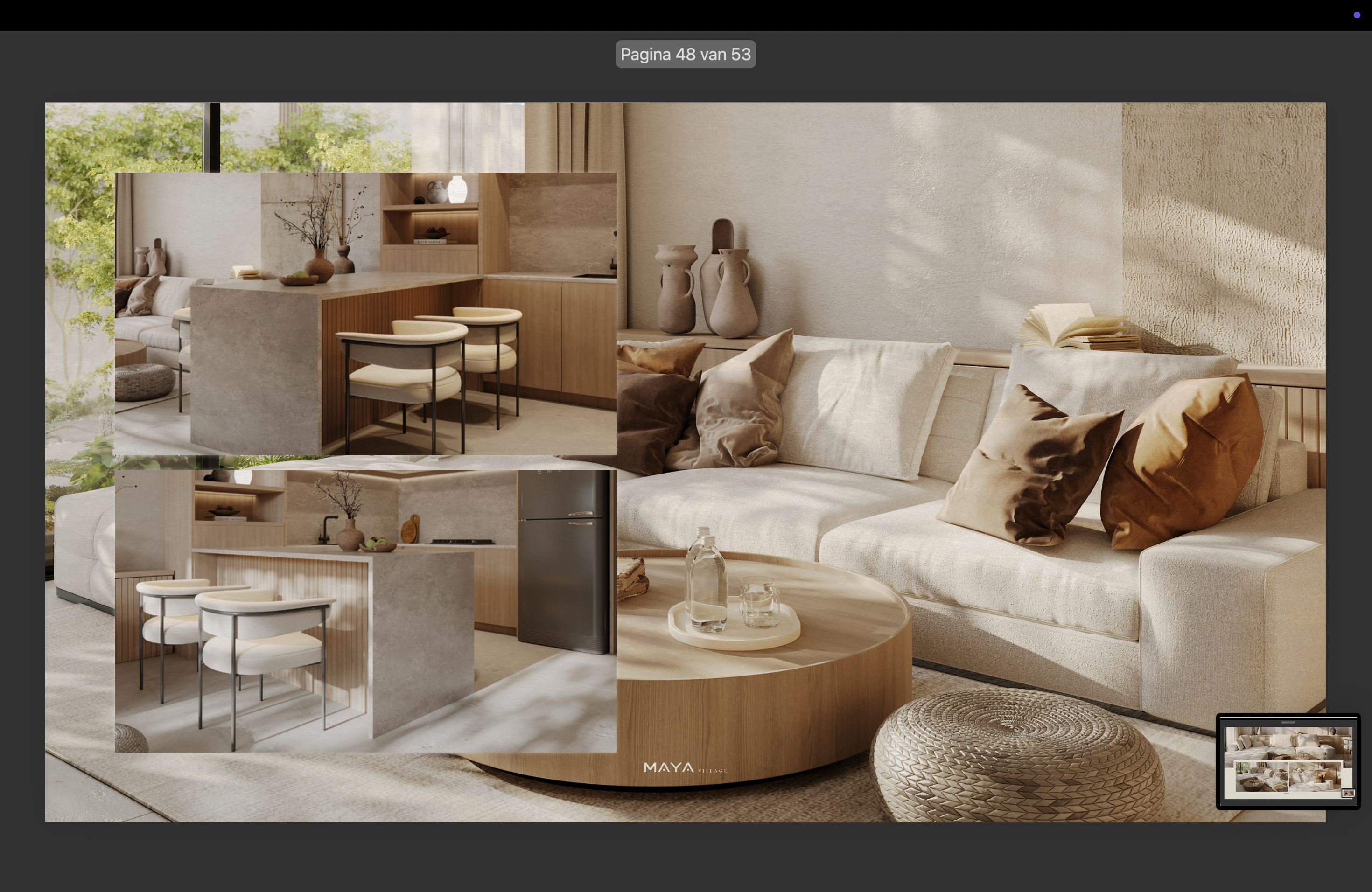 Апартаменты maya Чангу 73м² 1 спальня