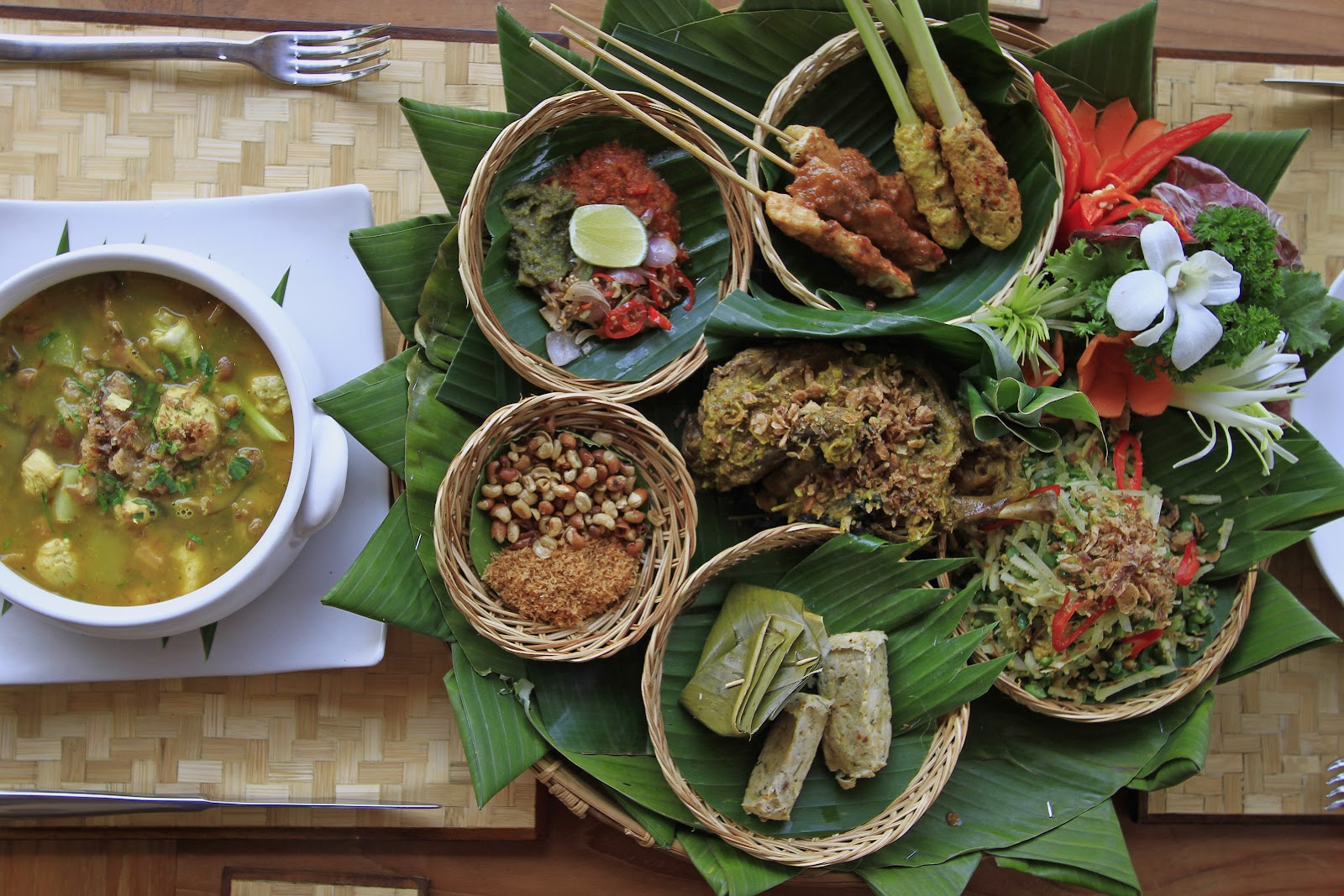 Padi Restaurant at Puri Sebali Resort