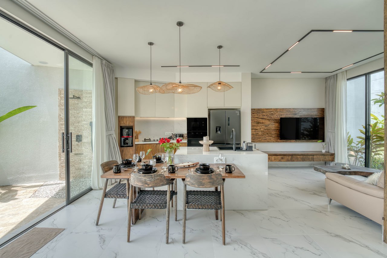 Вилла новая Беноа (нуса дуа) 250м² 3 спальни