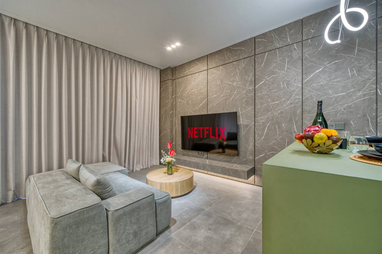 Апартаменты стильные Чангу 42м²