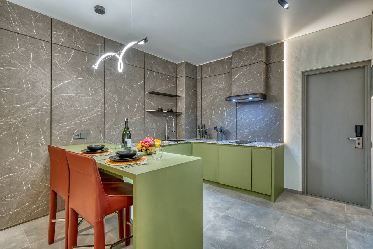 Апартаменты стильные Чангу 42м²