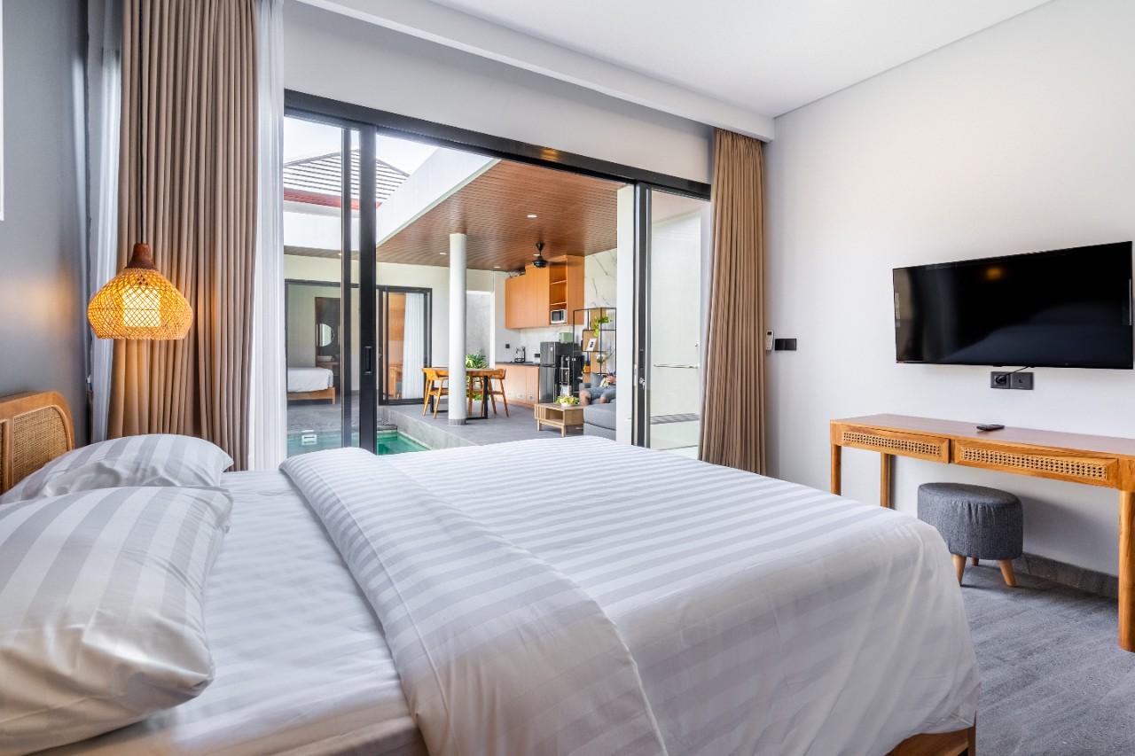 Вилла с открытой гостиной Семиньяк 119м² 2 спальни