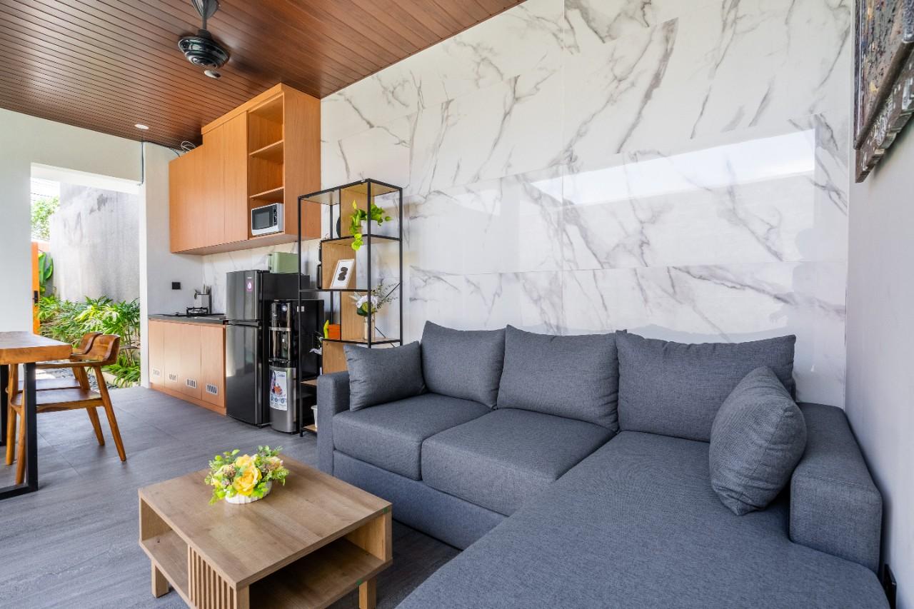 Вилла с открытой гостиной Семиньяк 119м² 2 спальни