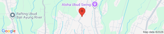 Вилла среди рисовых полей Тегалаланг 101м² 2 спальни