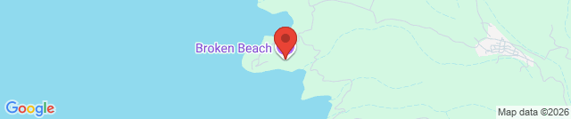 Пляж  Broken Beach