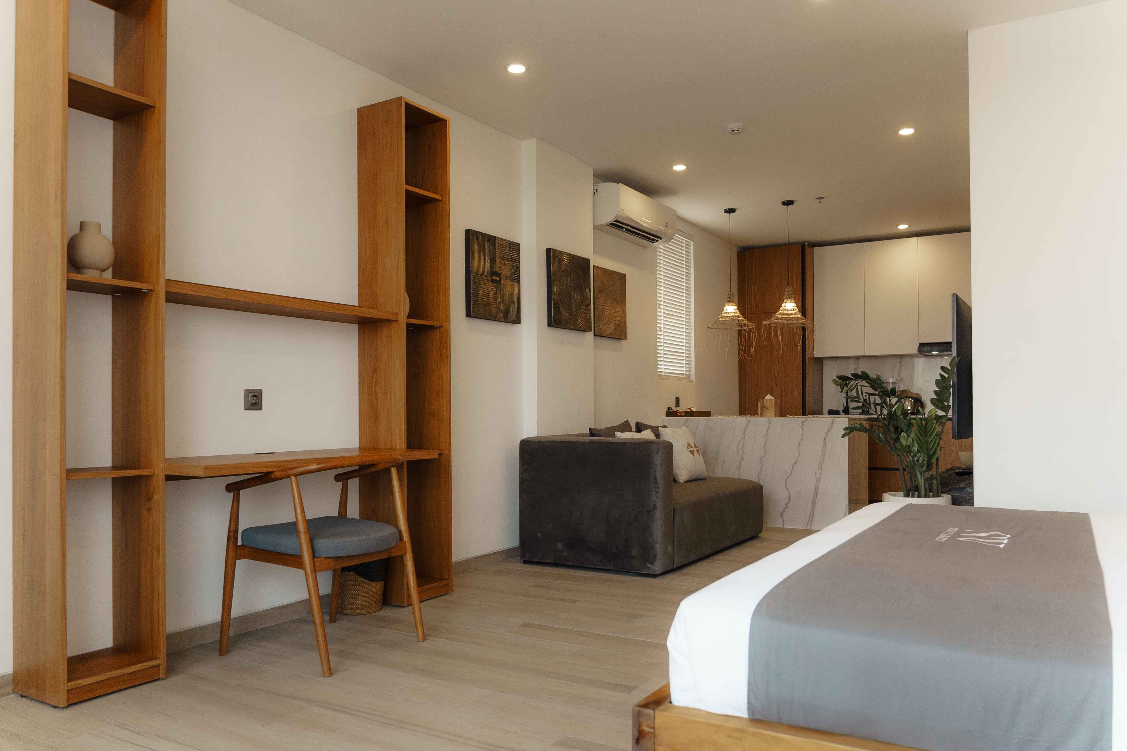 Апартаменты sunny apart two Чангу 40м² 1 спальня