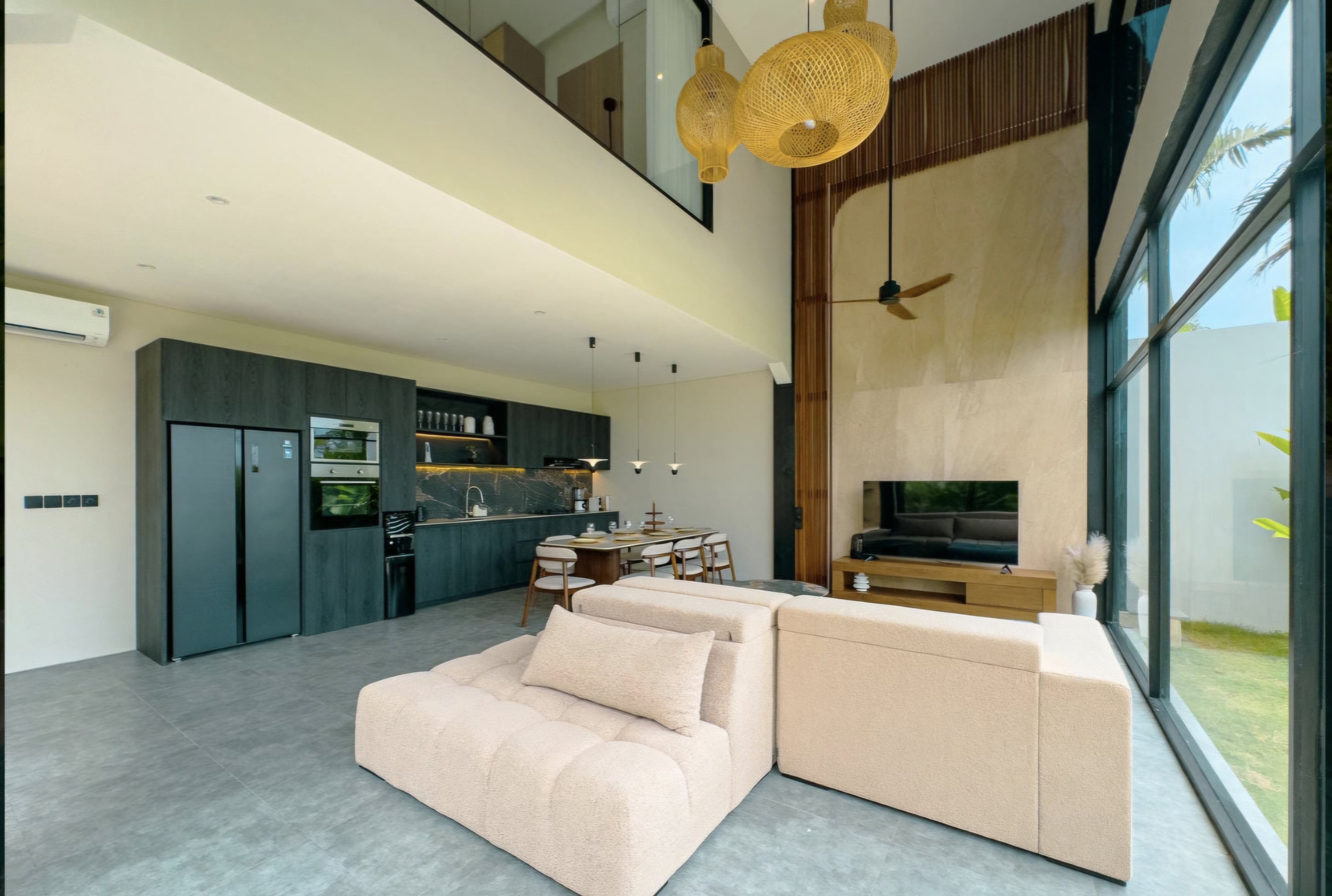 Вилла новая вилла/ вид на океан/джакузи и rooftop Чангу 488м² 4 и более спален