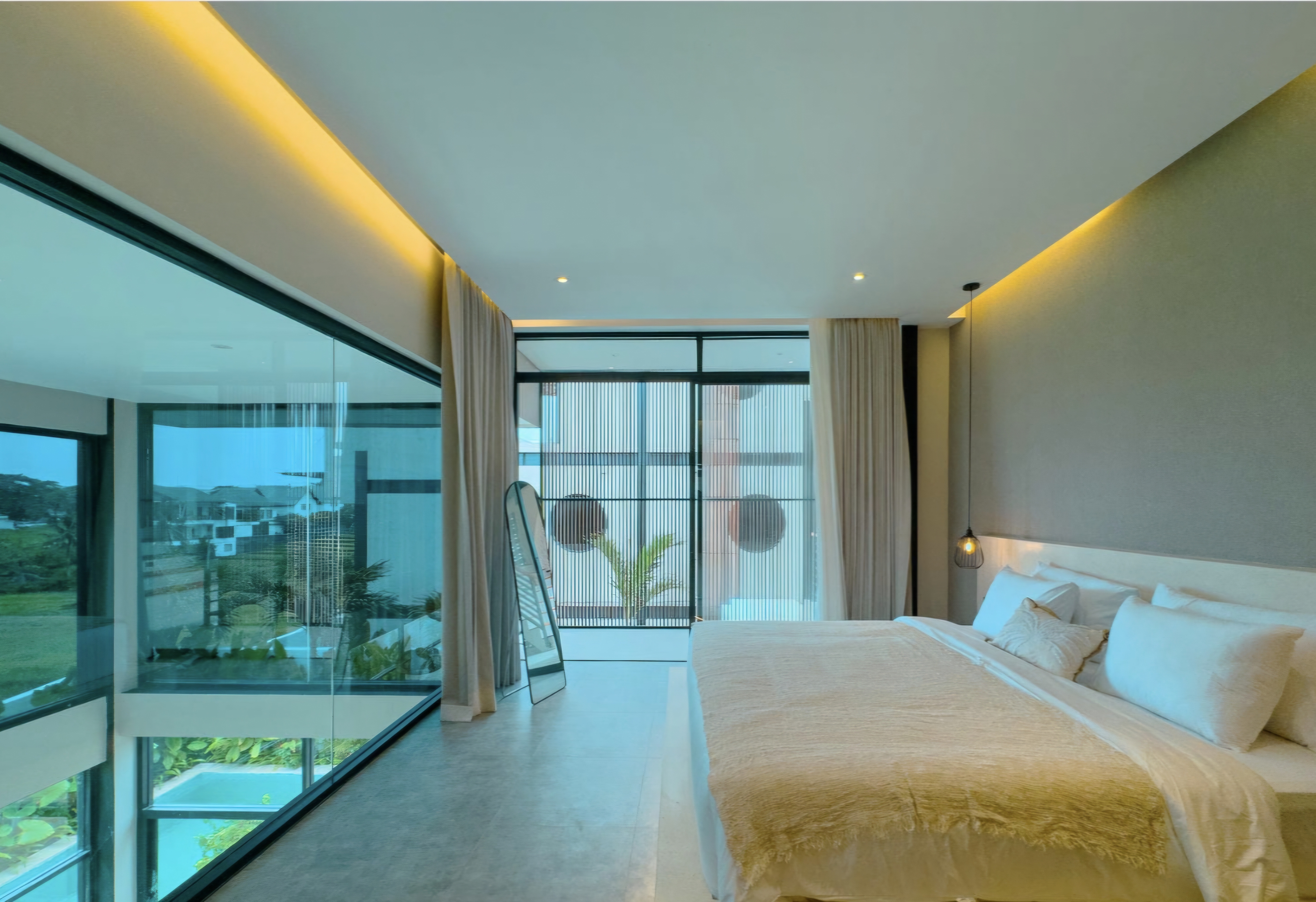 Вилла новая вилла/ вид на океан/джакузи и rooftop Чангу 488м² 4 и более спален