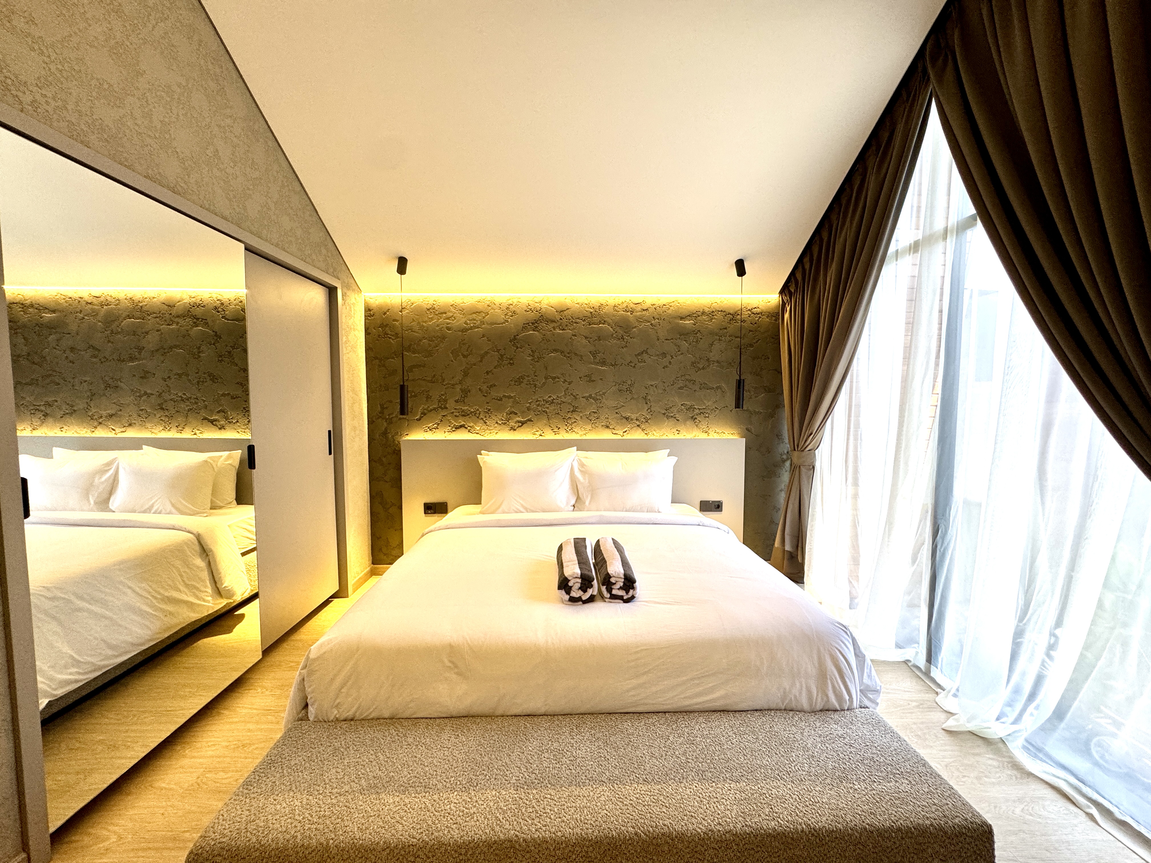 Таунхаус luxury loft таунхаус 2br — умалас, бали Керобокан 120м² 2 спальни