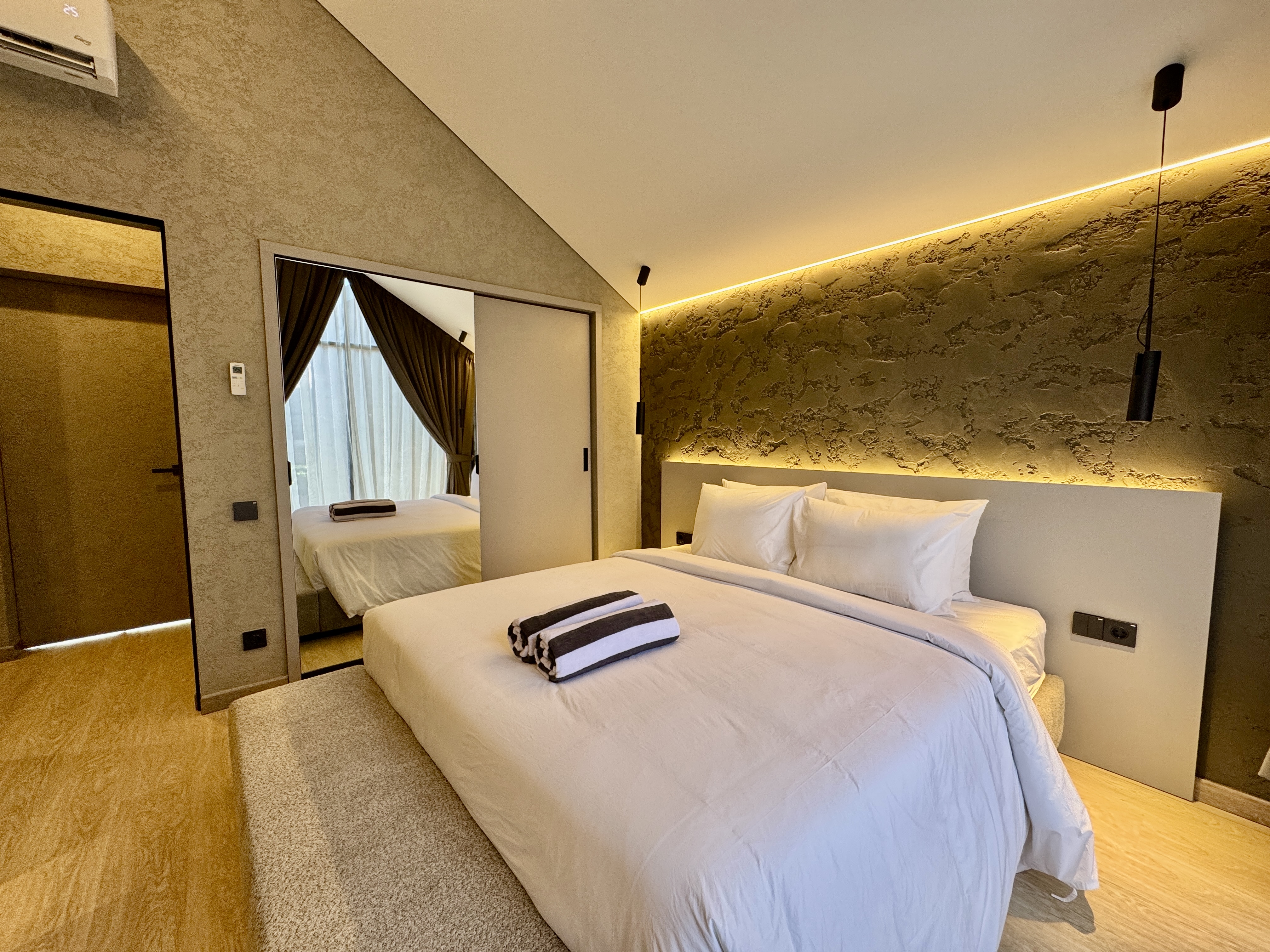 Таунхаус luxury loft таунхаус 2br — умалас, бали Керобокан 120м² 2 спальни