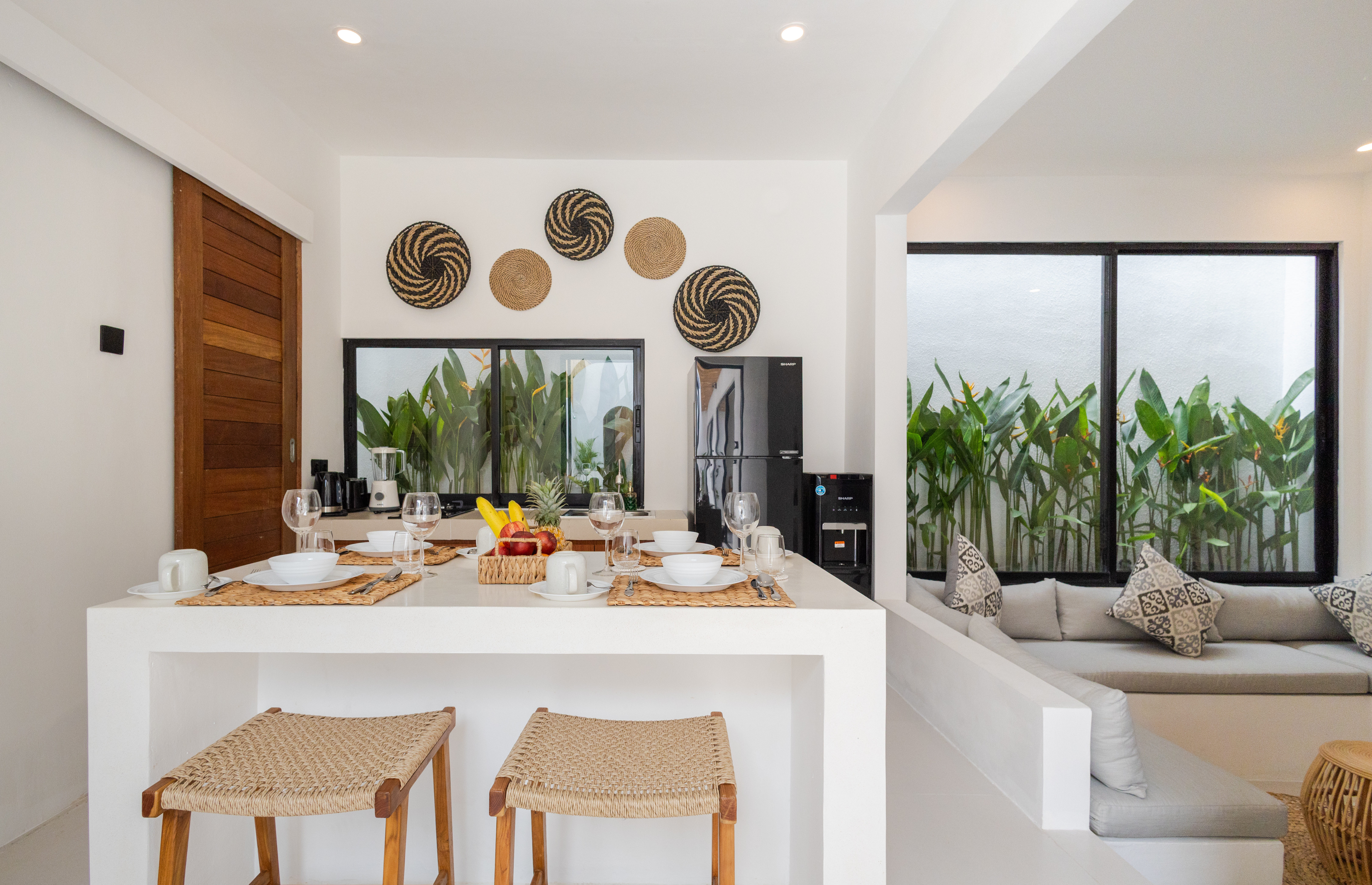 Вилла современная вилла 2br с бассейном и руфтопом Чангу 90м² 2 спальни