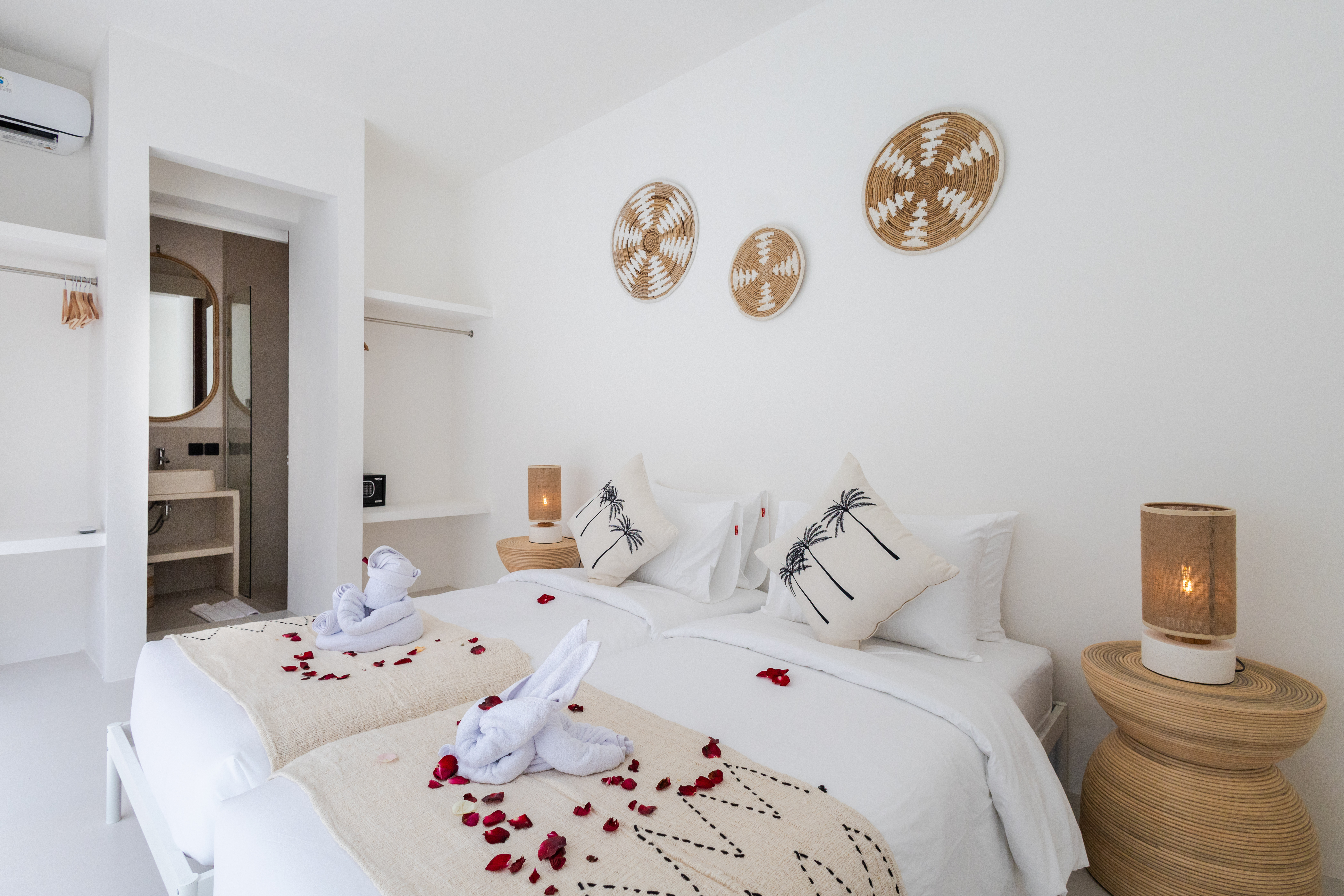 Вилла современная вилла 2br с бассейном и руфтопом Чангу 90м² 2 спальни