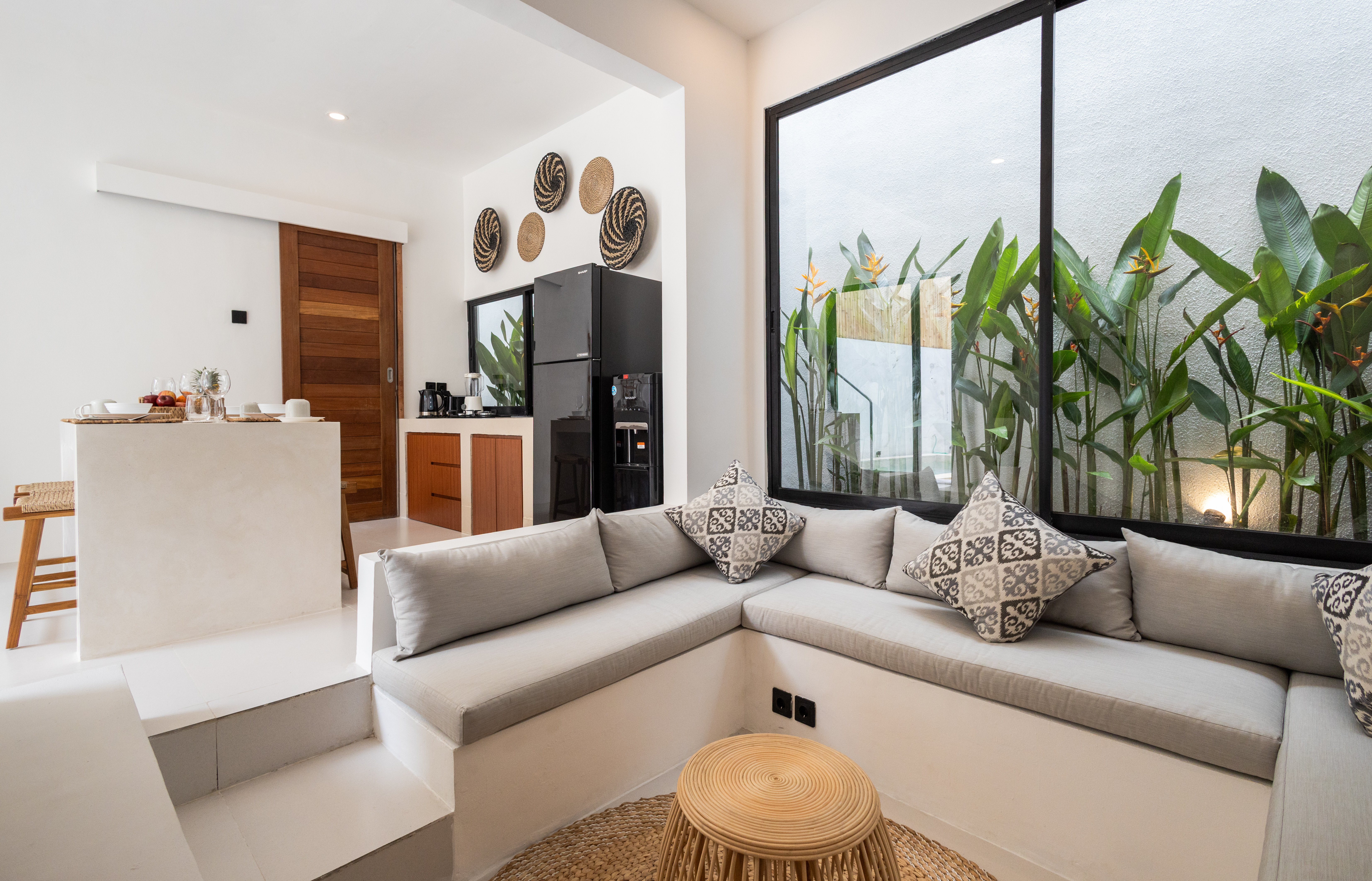 Вилла современная вилла 2br с бассейном и руфтопом Чангу 90м² 2 спальни