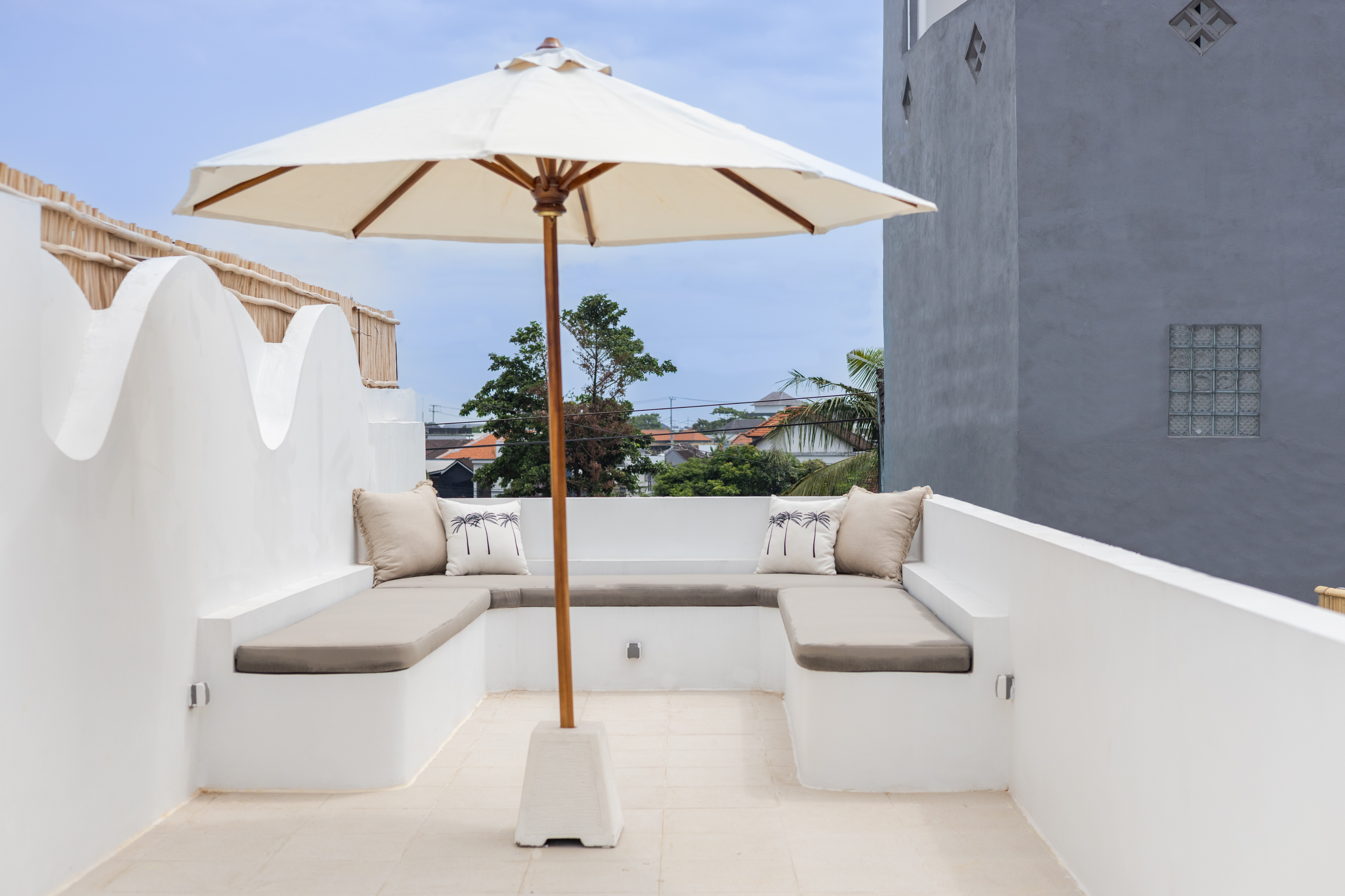 Вилла современная вилла 2br с бассейном и руфтопом Чангу 90м² 2 спальни