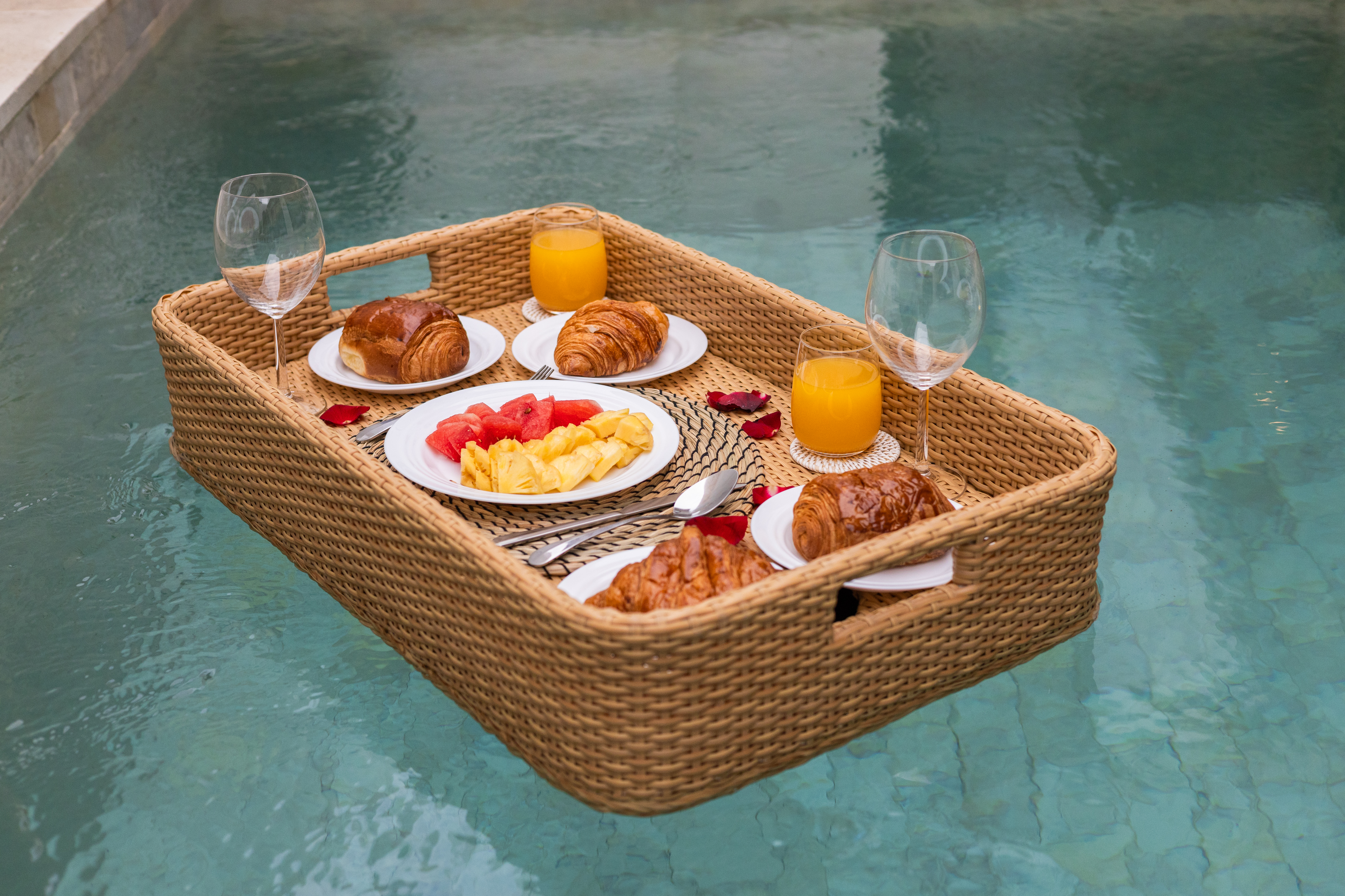 Вилла современная вилла 2br с бассейном и руфтопом Чангу 90м² 2 спальни