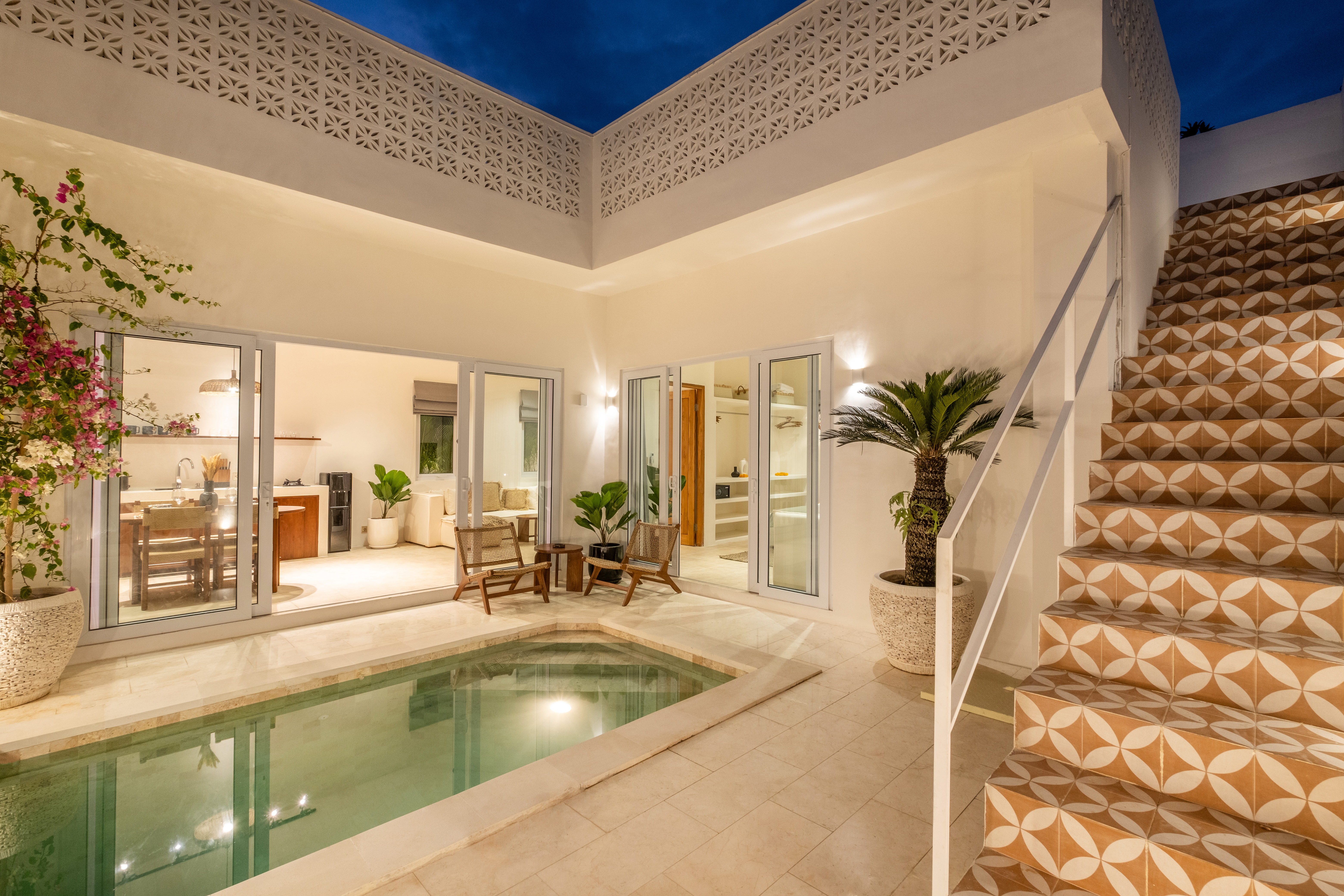 Вилла современная вилла 2br с бассейном| лучшая цена Чангу 65м² 2 спальни