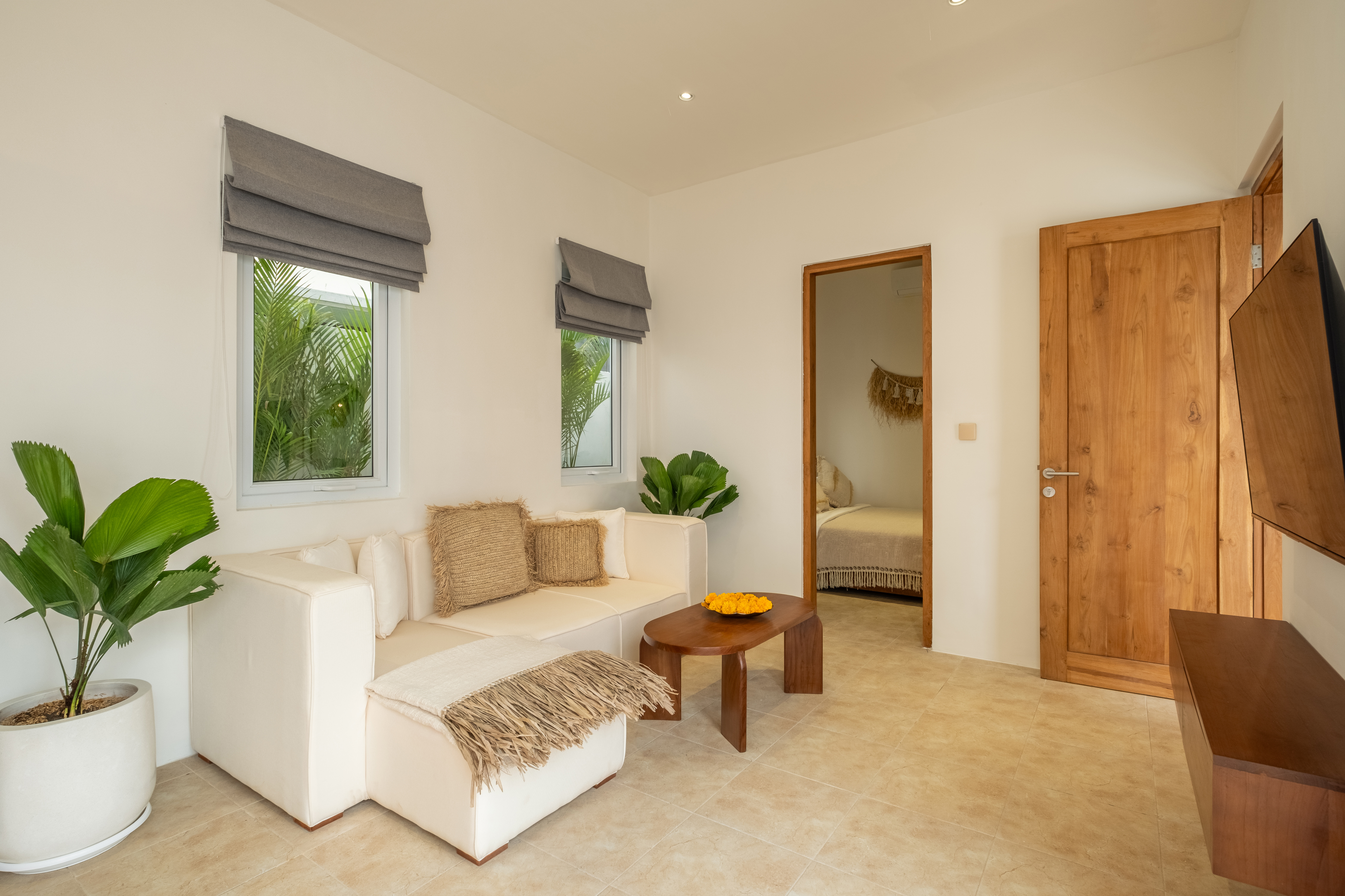 Вилла современная вилла 2br с бассейном| лучшая цена Чангу 65м² 2 спальни