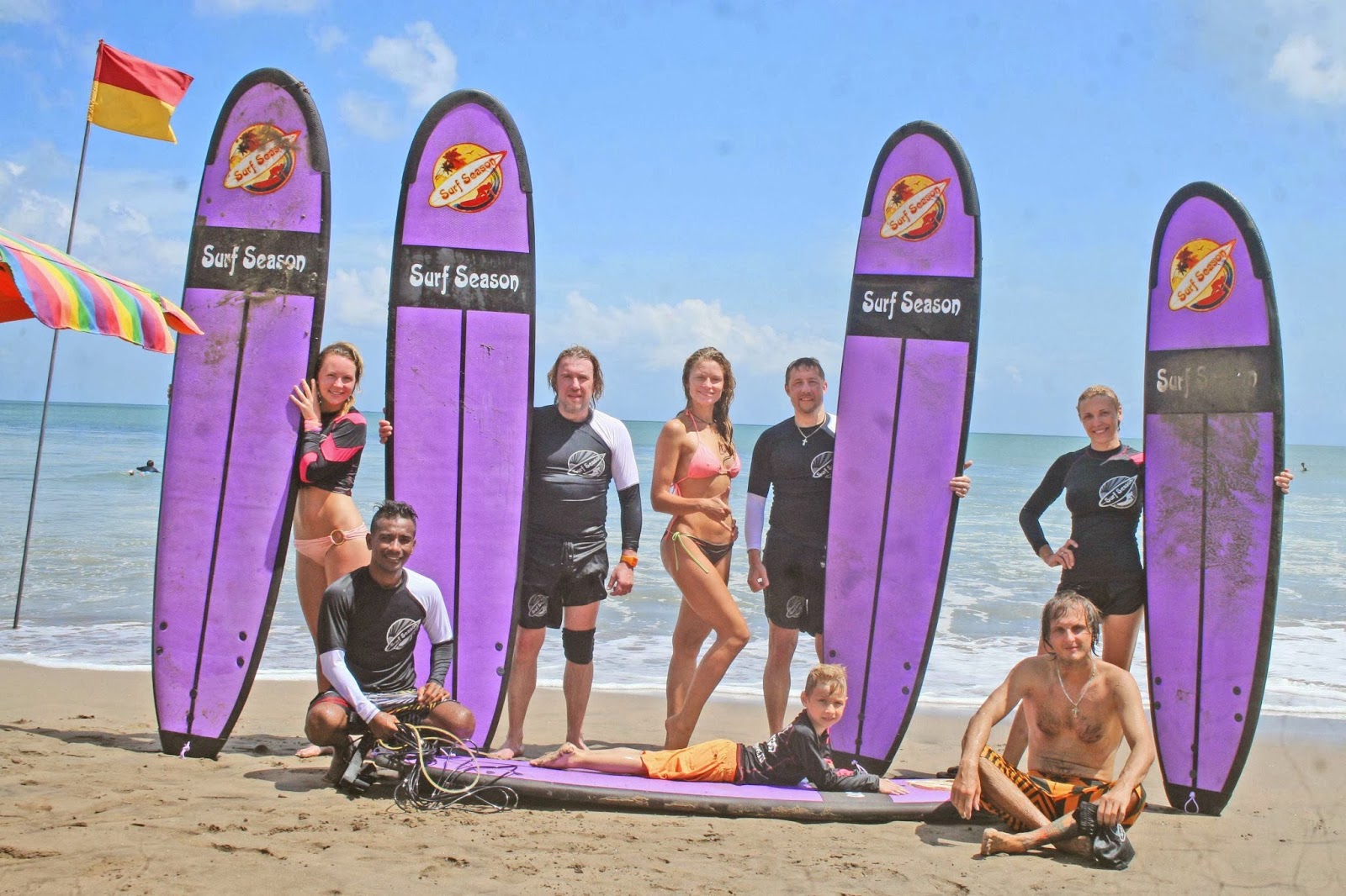 Школа серфинга на Бали Surf Season