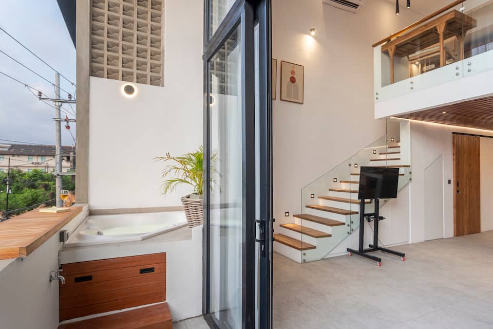 Апартаменты с джакузи Чангу 1 спальня