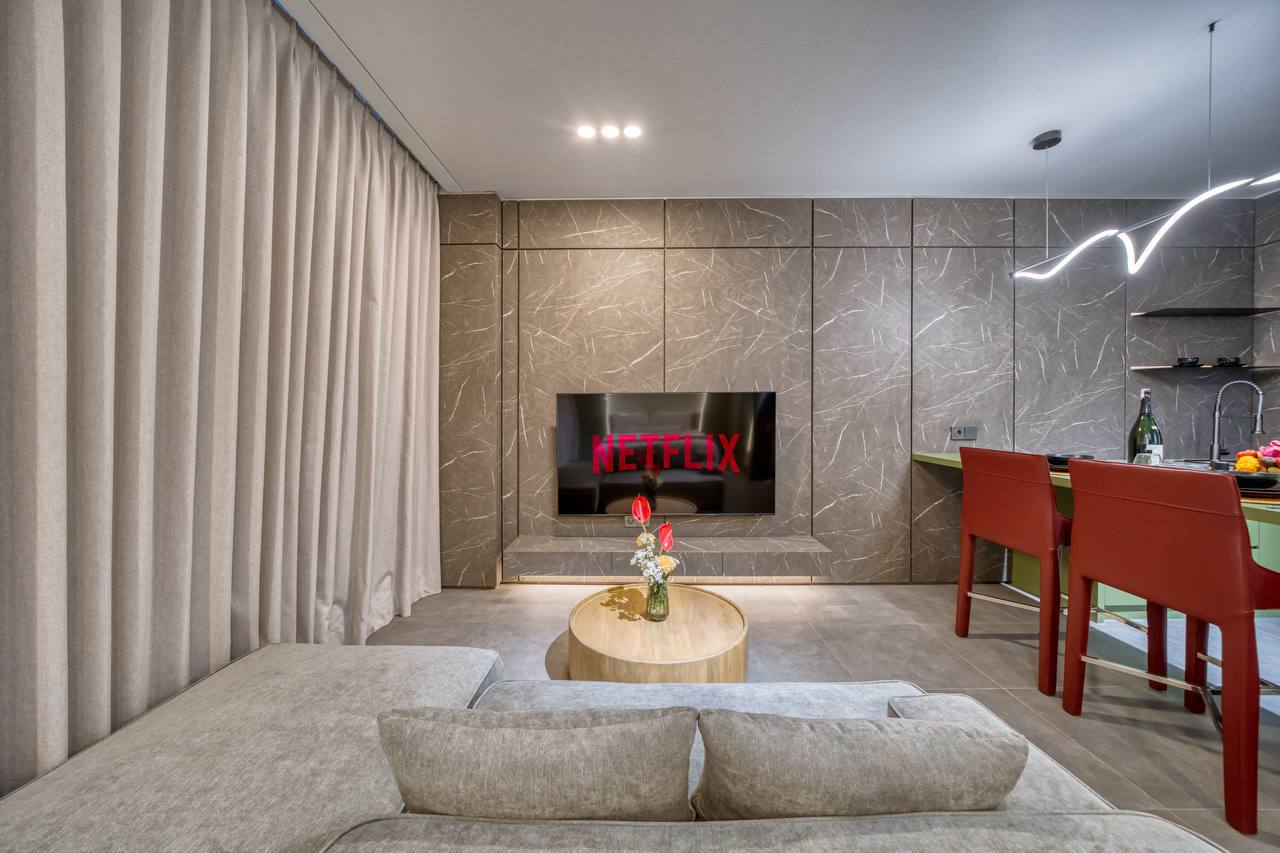 Апартаменты стильные Чангу 42м²