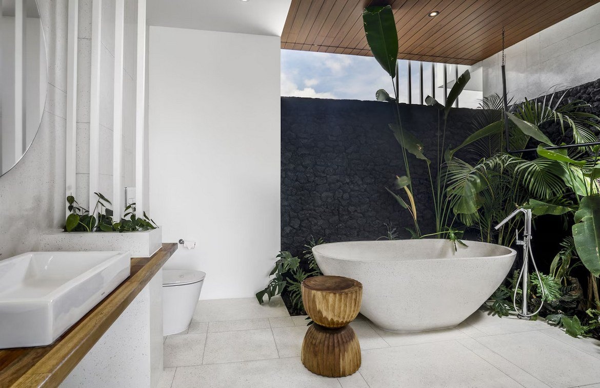 Вилла green flow villa — дизайнерская вилла в саяне убуд Ubud 100м² 1 спальня