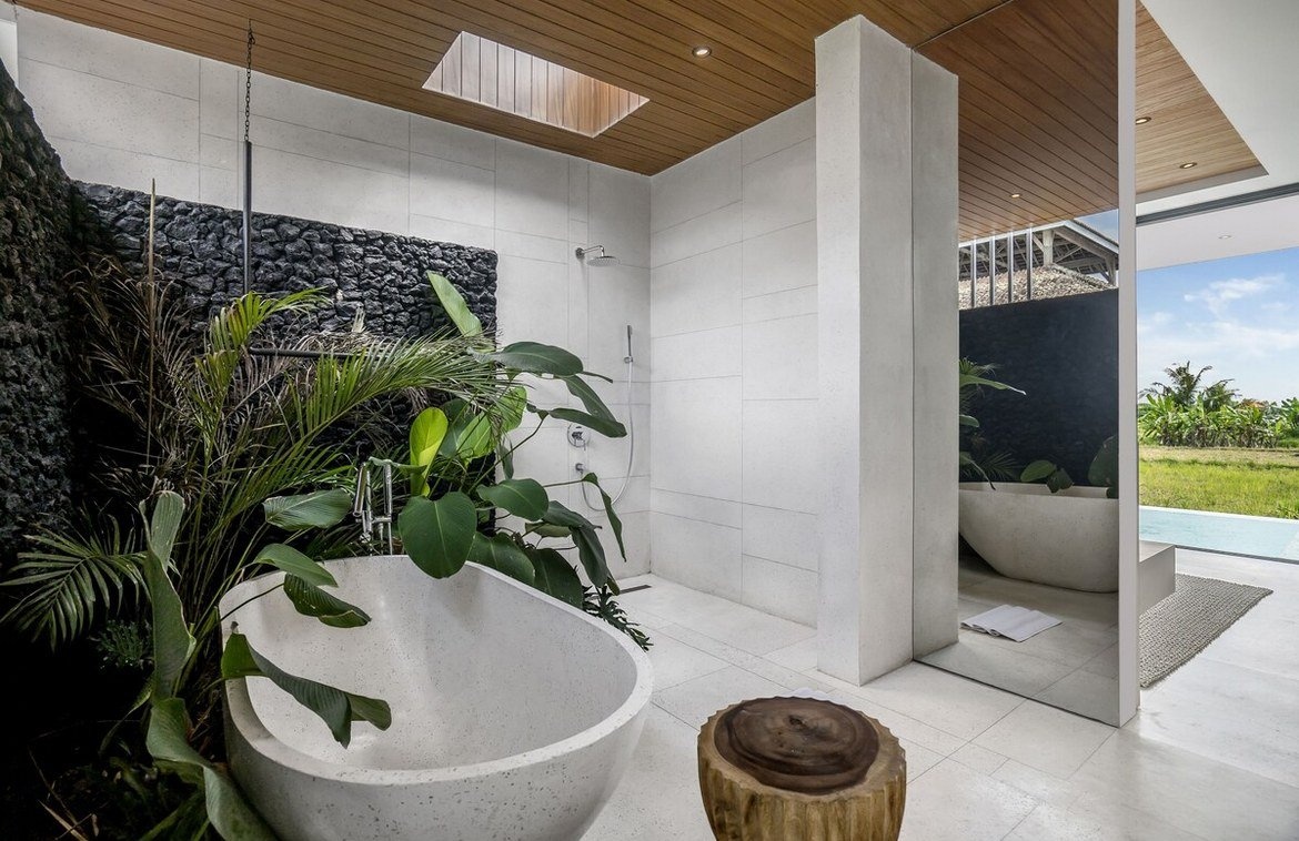 Вилла green flow villa — дизайнерская вилла в саяне убуд Ubud 100м² 1 спальня