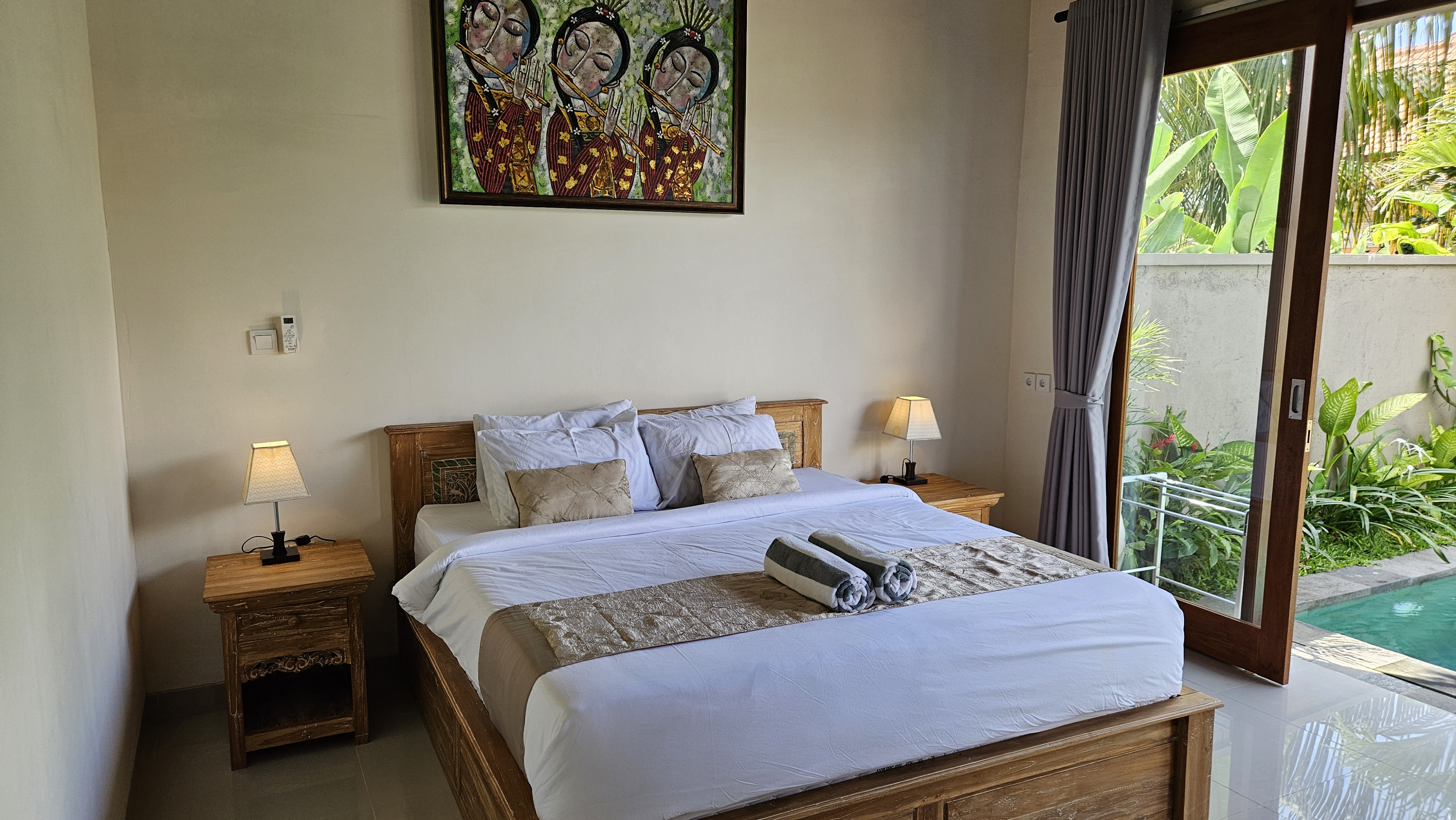 Вилла umakami pertiwi villas Ubud 200м² 1 спальня