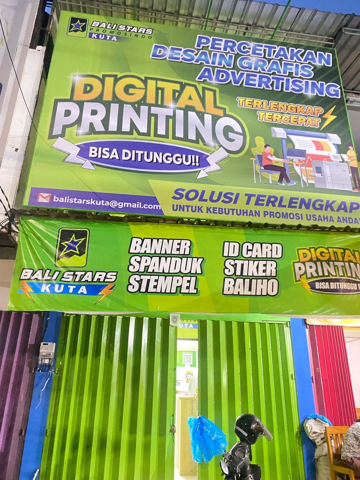 BALI STARS KUTA PRINTING & ADVERTISING