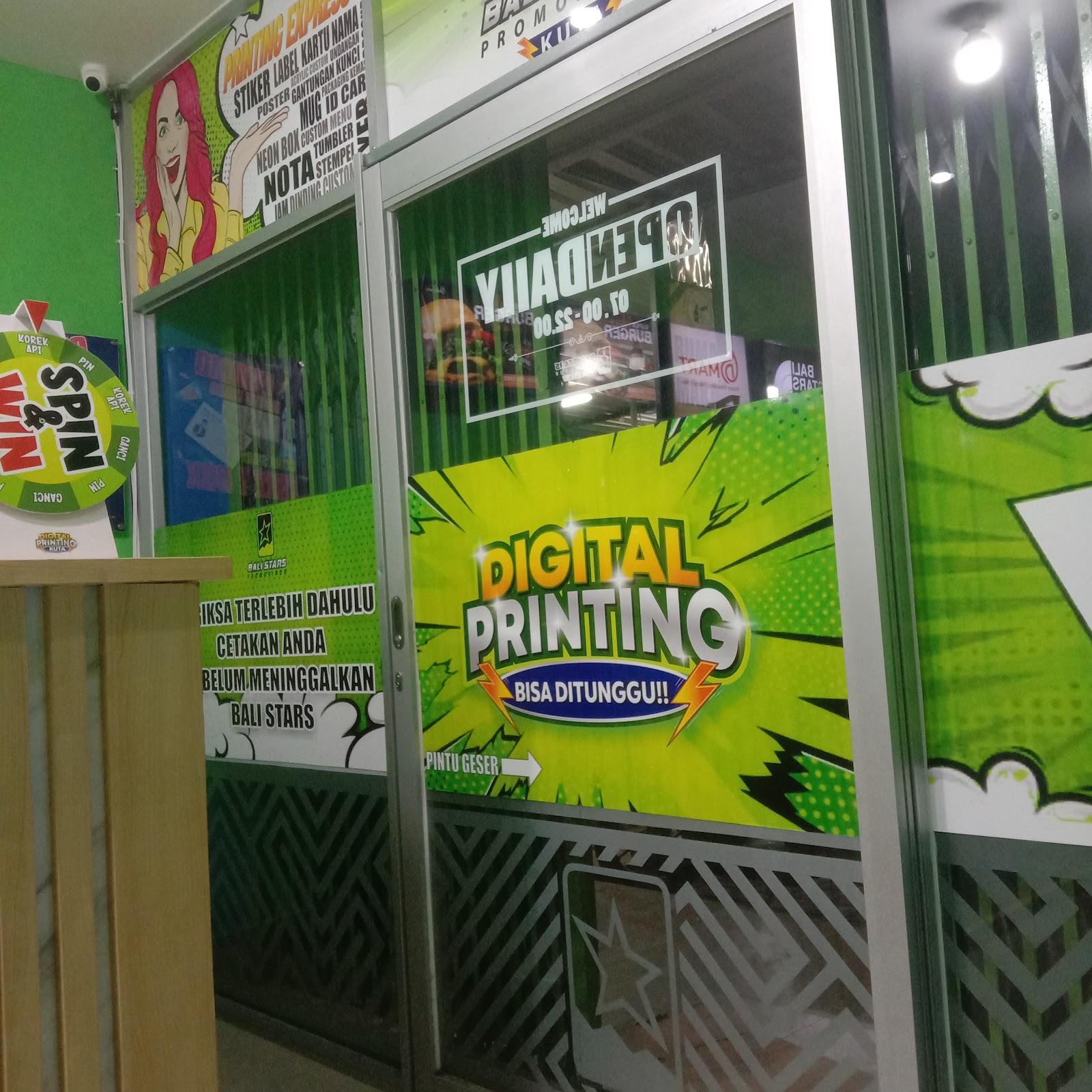 BALI STARS KUTA PRINTING & ADVERTISING