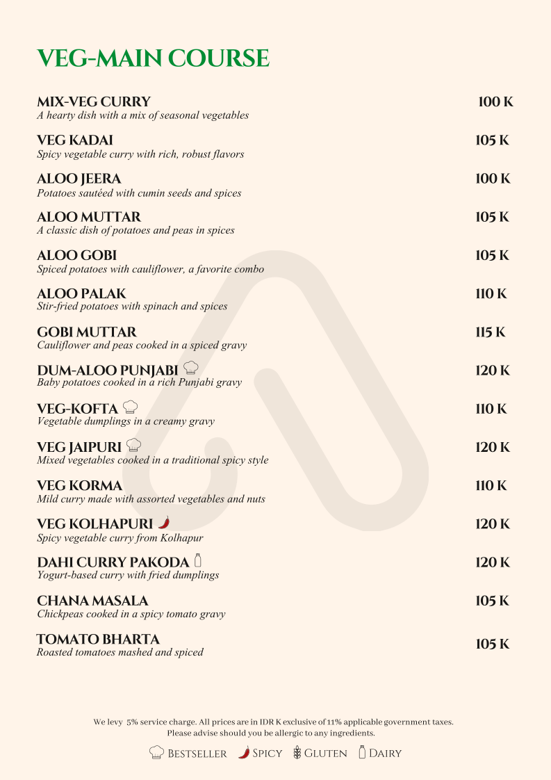 AYODHYA Indian Pure Veg & Jain Restaurant BALI