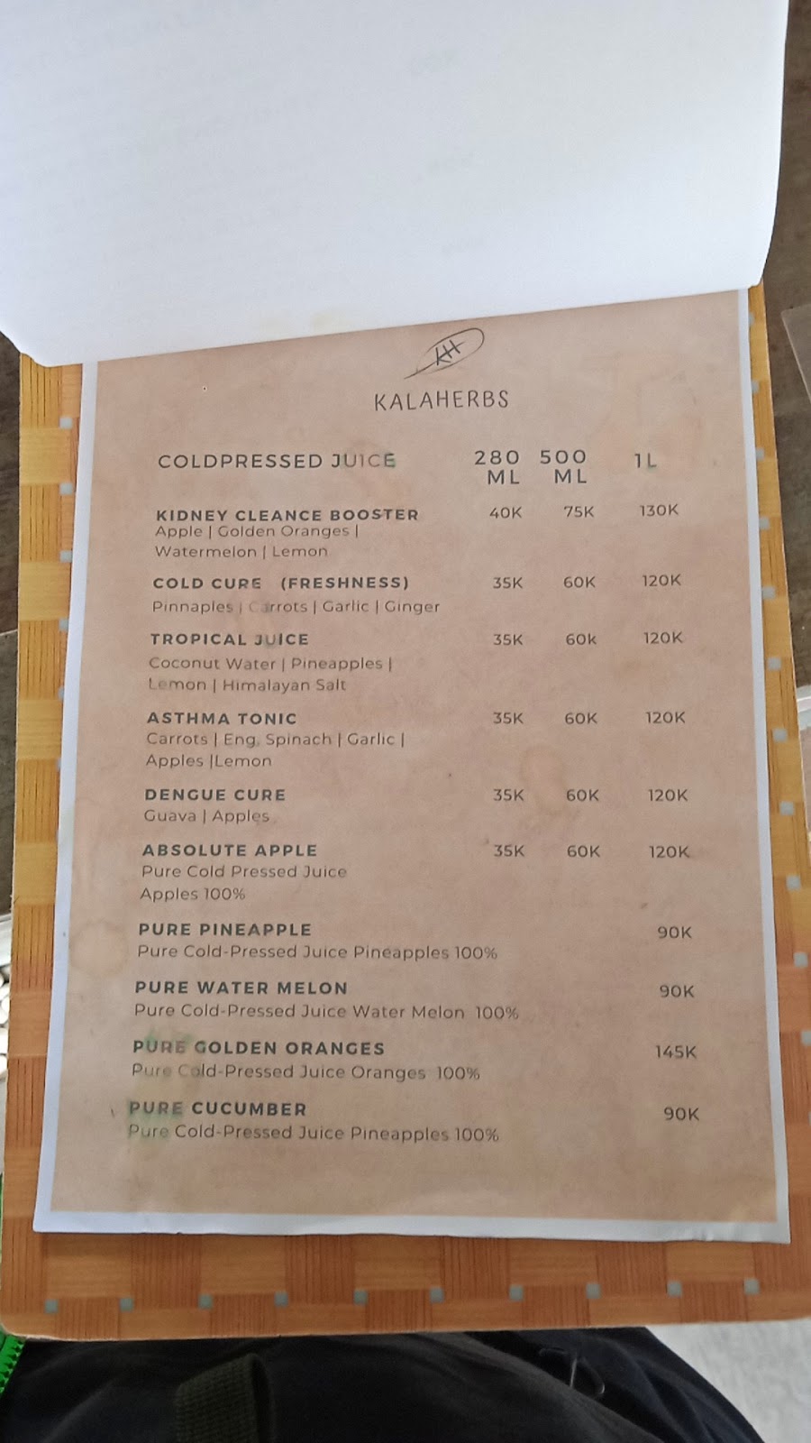 Kalaherbs, Cold-pressed Juice Bar & Jamu (Canggu)