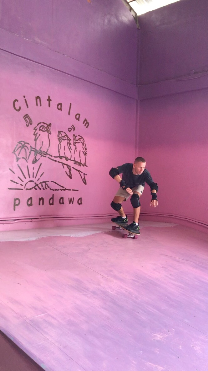 Скейт парк и ресторан skate park cintalam
