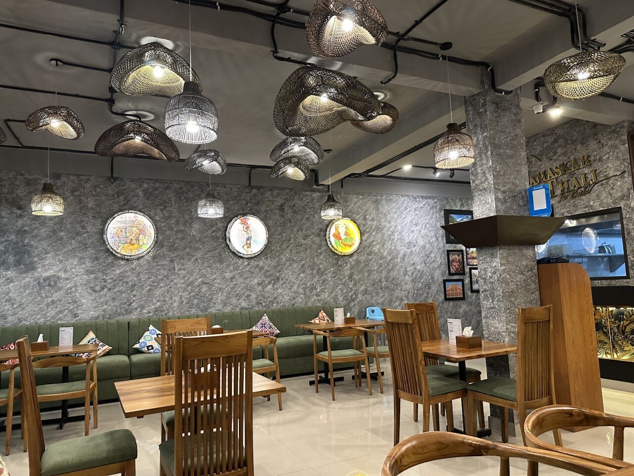Namaskar Thali in Bali 100% Pure Vegetarian Indian Restaurant