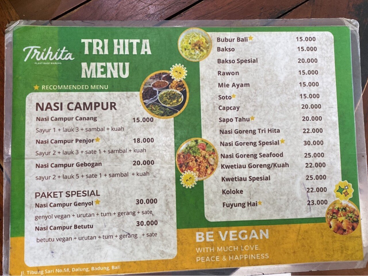 Tri Hita Vegan