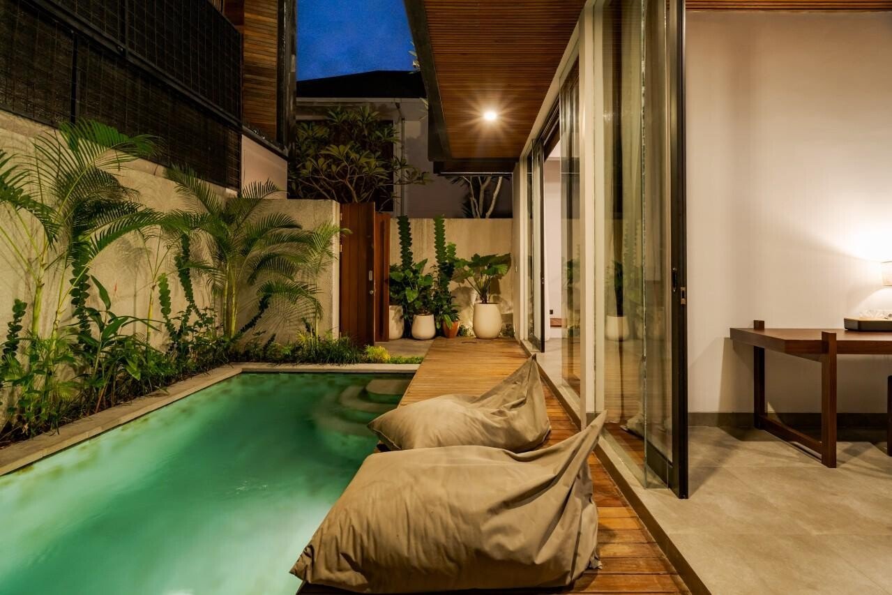 Вилла с ванной и коворкинг-интернетом в комплексе Ubud 100м² 2 спальни