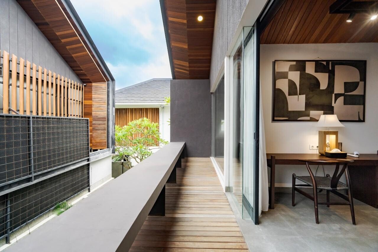 Вилла с ванной и коворкинг-интернетом в комплексе Ubud 100м² 2 спальни