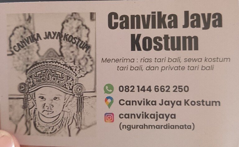 Canvika Jaya Kostum (Sewa Kostum Tari Bali & Belajar Tari Bali)