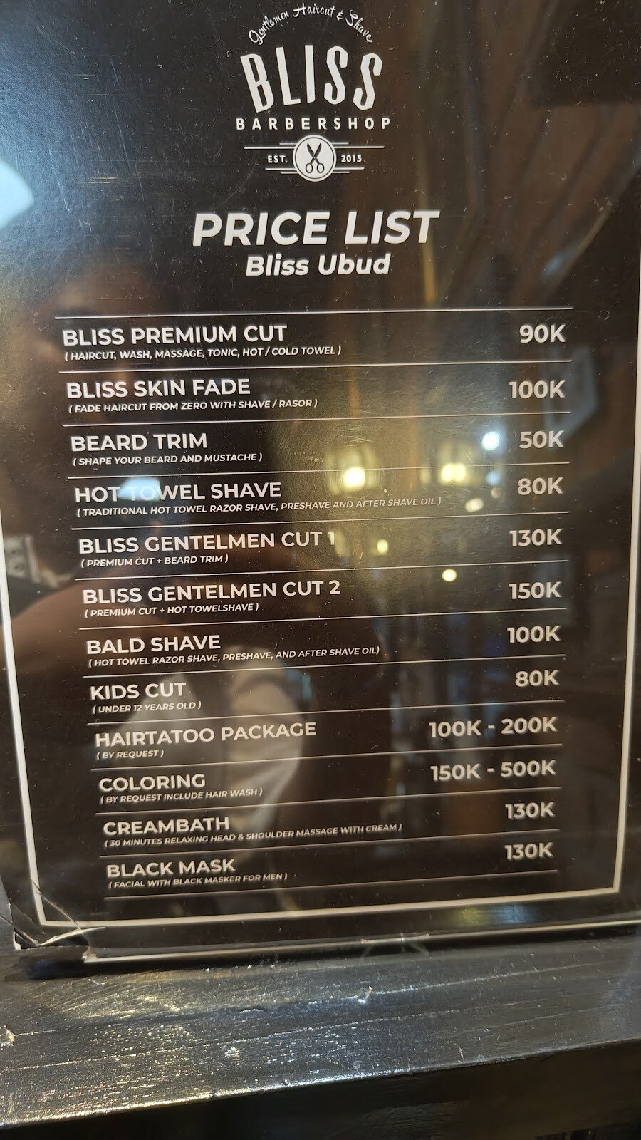 Bliss Barbershop Ubud