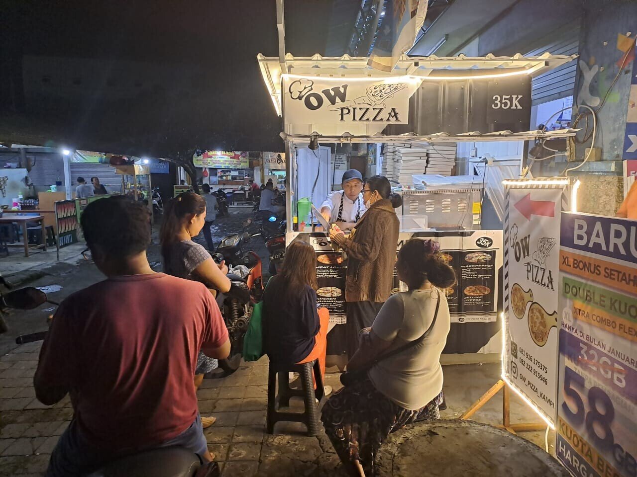 Ow Pizza kampial