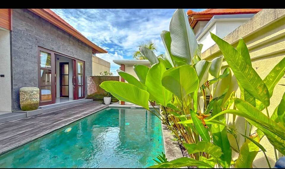 Вилла с видом на рисовые поля Ubud 2 спальни