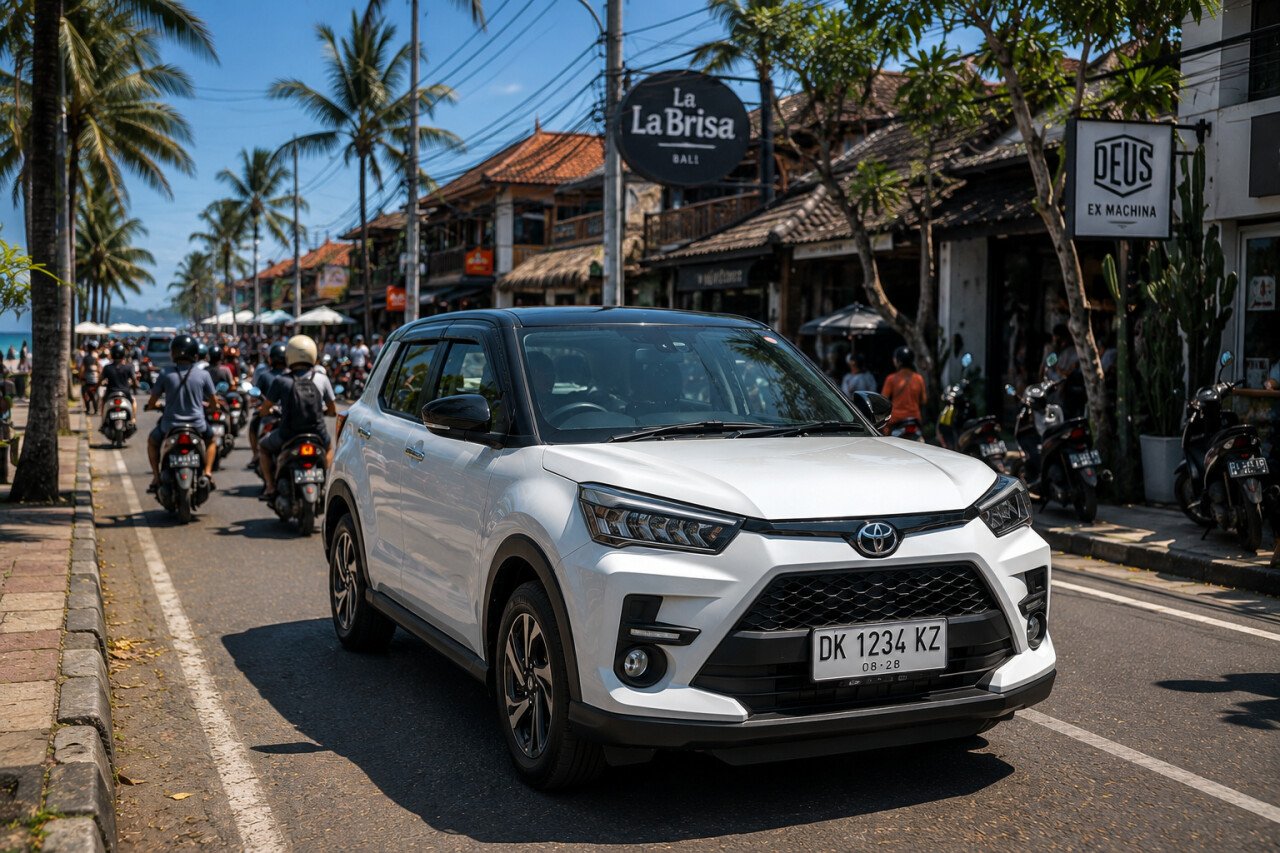 Toyota Raize: компактный кроссовер для Бали