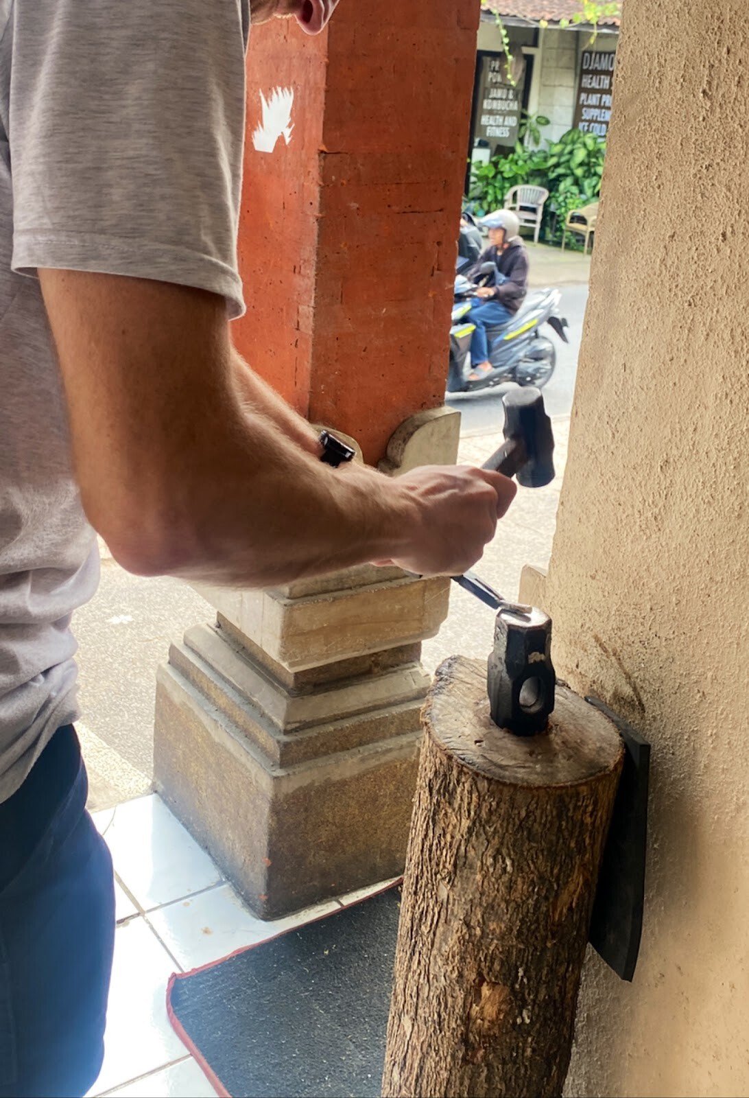 Ubud Bali silver class-jewelry workshop &silver ring making